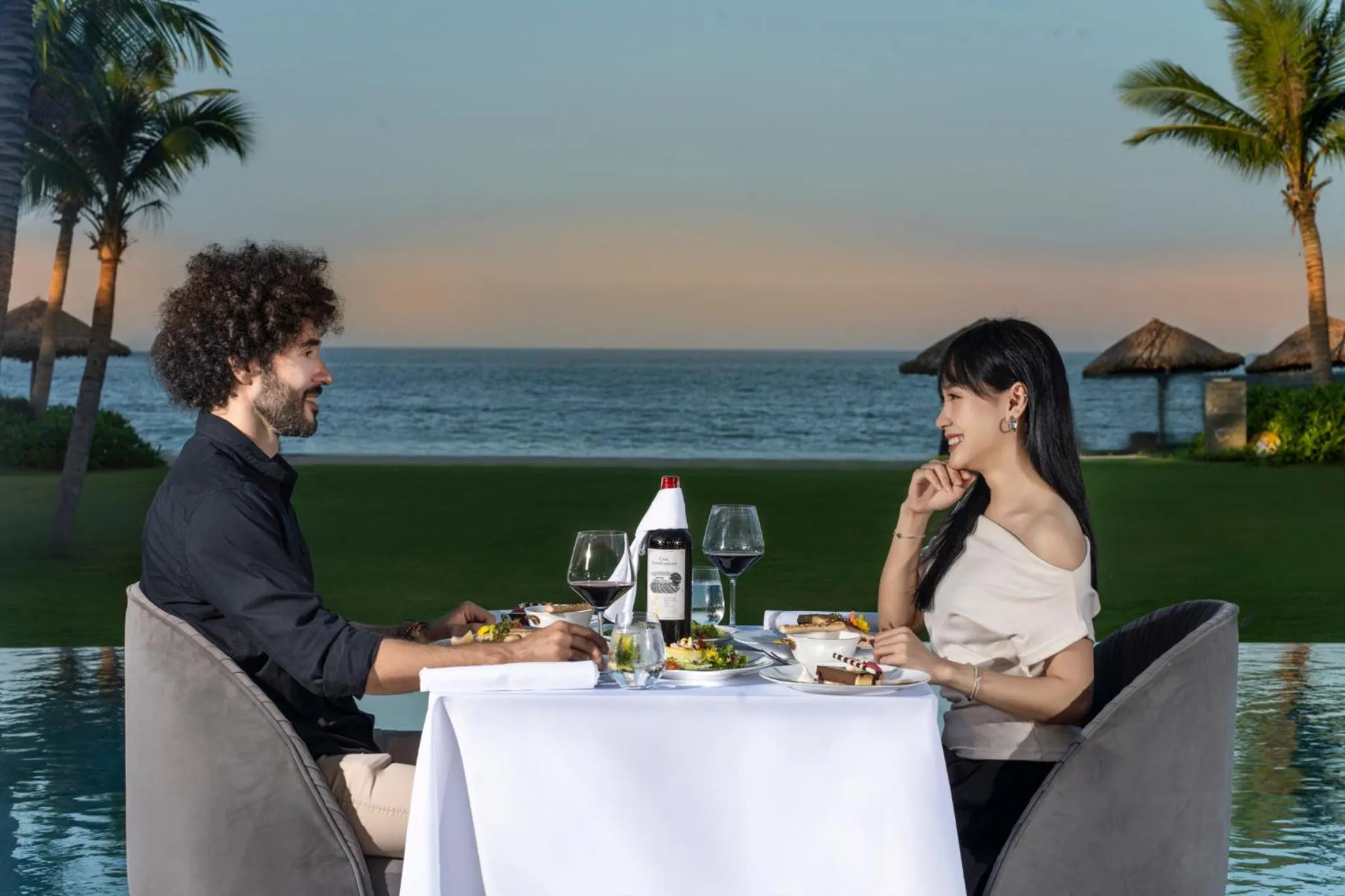 Dining area in Hoi An Royal Beachfront Villas