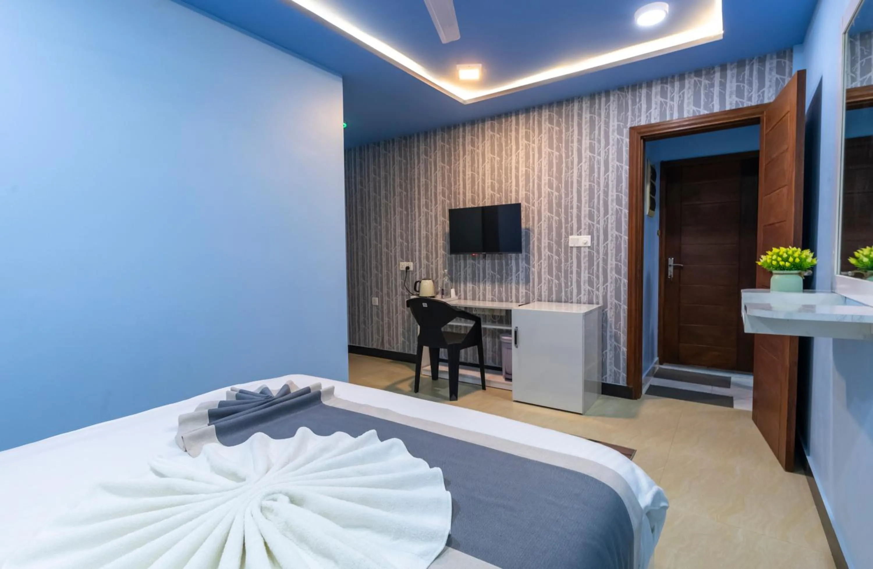 Bed in Isle inn {Fuvahmulah)