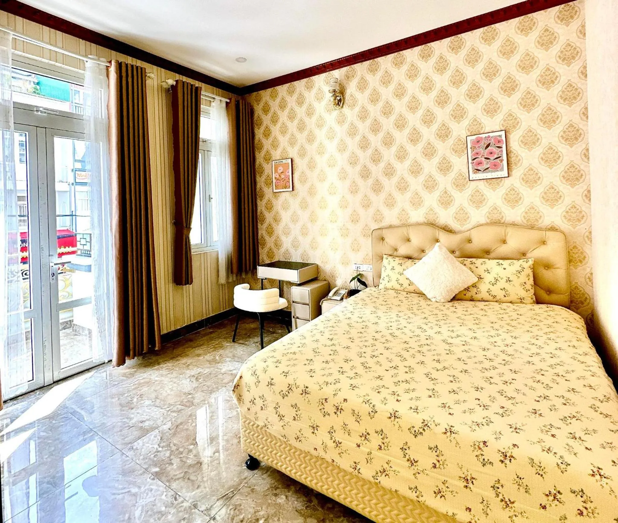 Bedroom, Bed in Xing City Hotel Dalat