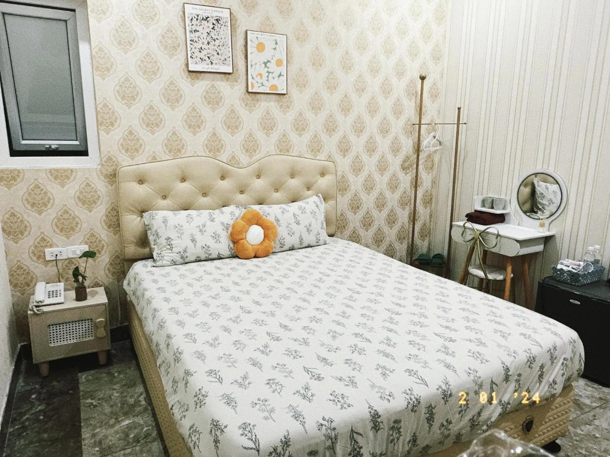 Bed in Xing City Hotel Dalat