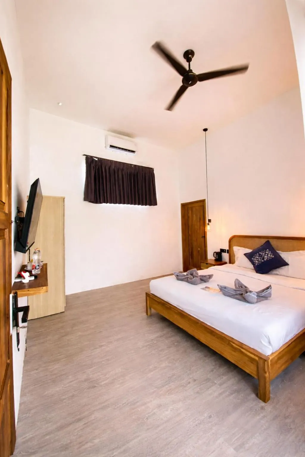 Photo of the whole room, Bed in The Confidential Mandalika - Sea Front Hotel - New Starlink 70Mbps WiFi - Free Gym Access