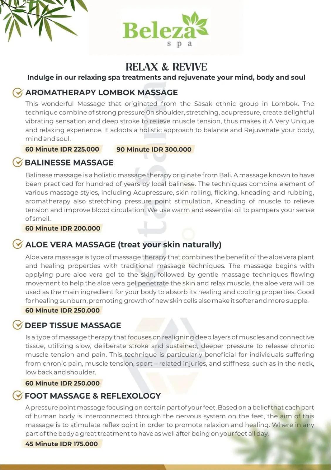 Spa and wellness centre/facilities in The Confidential Mandalika - Sea Front Hotel - New Starlink 70Mbps WiFi - Free Gym Access