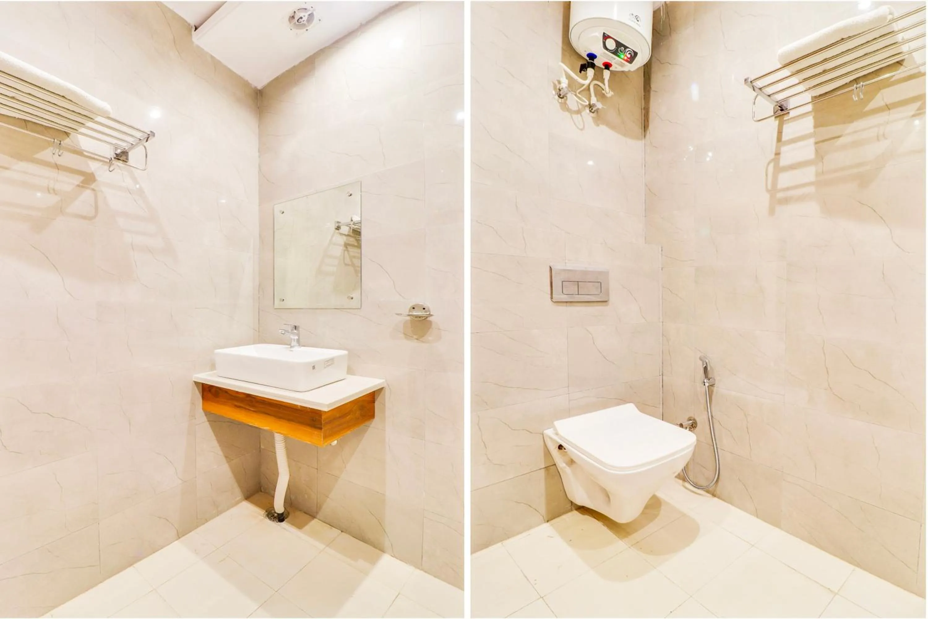 Bathroom in Super Collection O Kanwali Road Near Railway Station