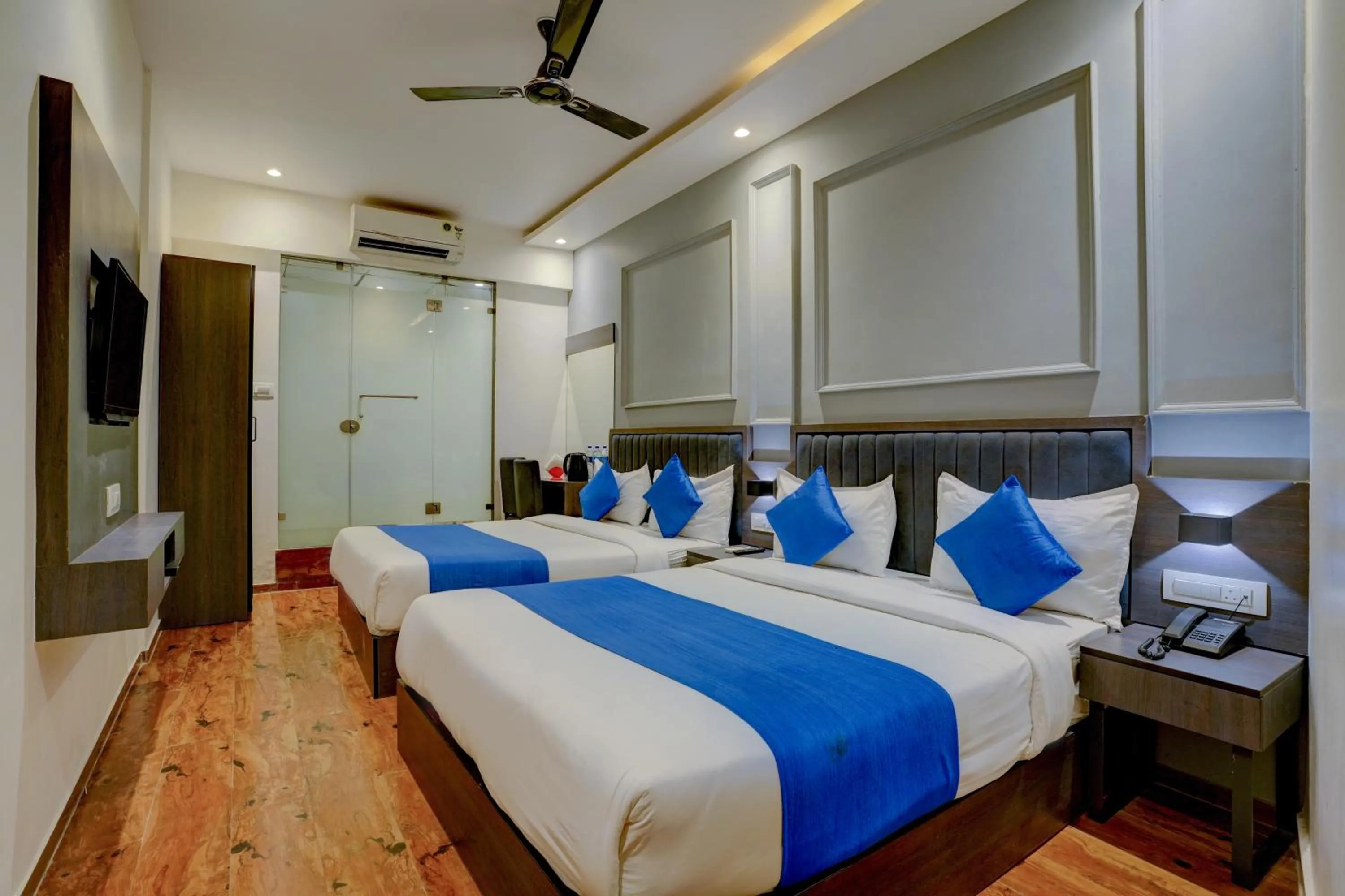 Bed in Hotel Gorrion