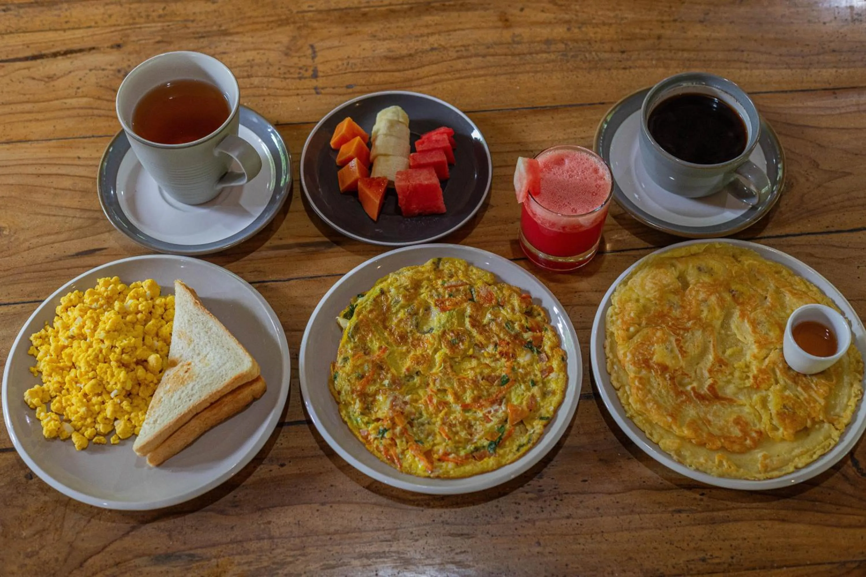 Breakfast in Radjes Bungalow Nusa Penida