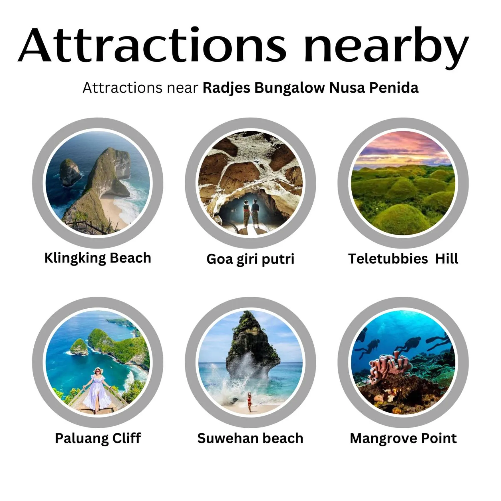 Activities in Radjes Bungalow Nusa Penida