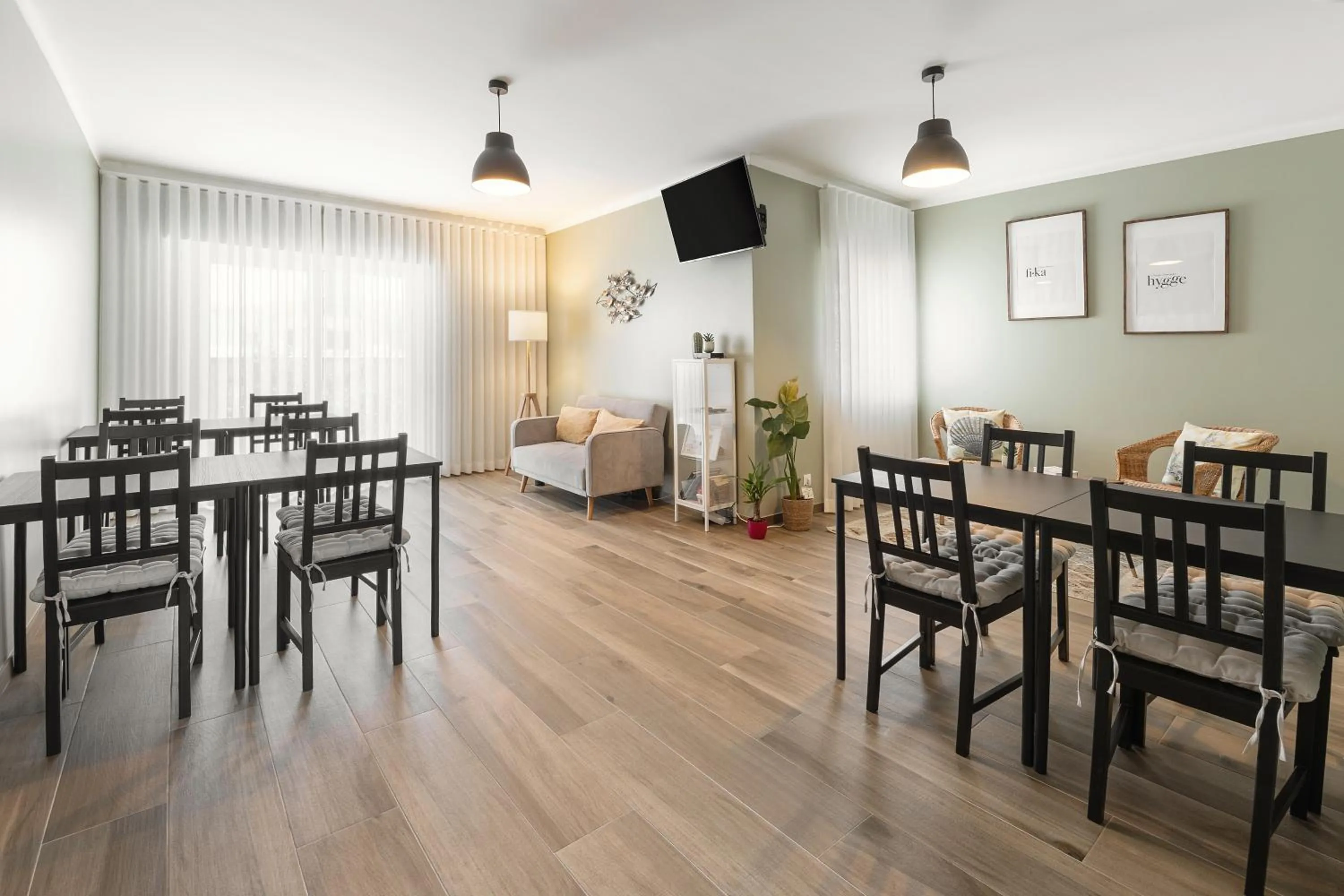 Dining area in Fika Guest House