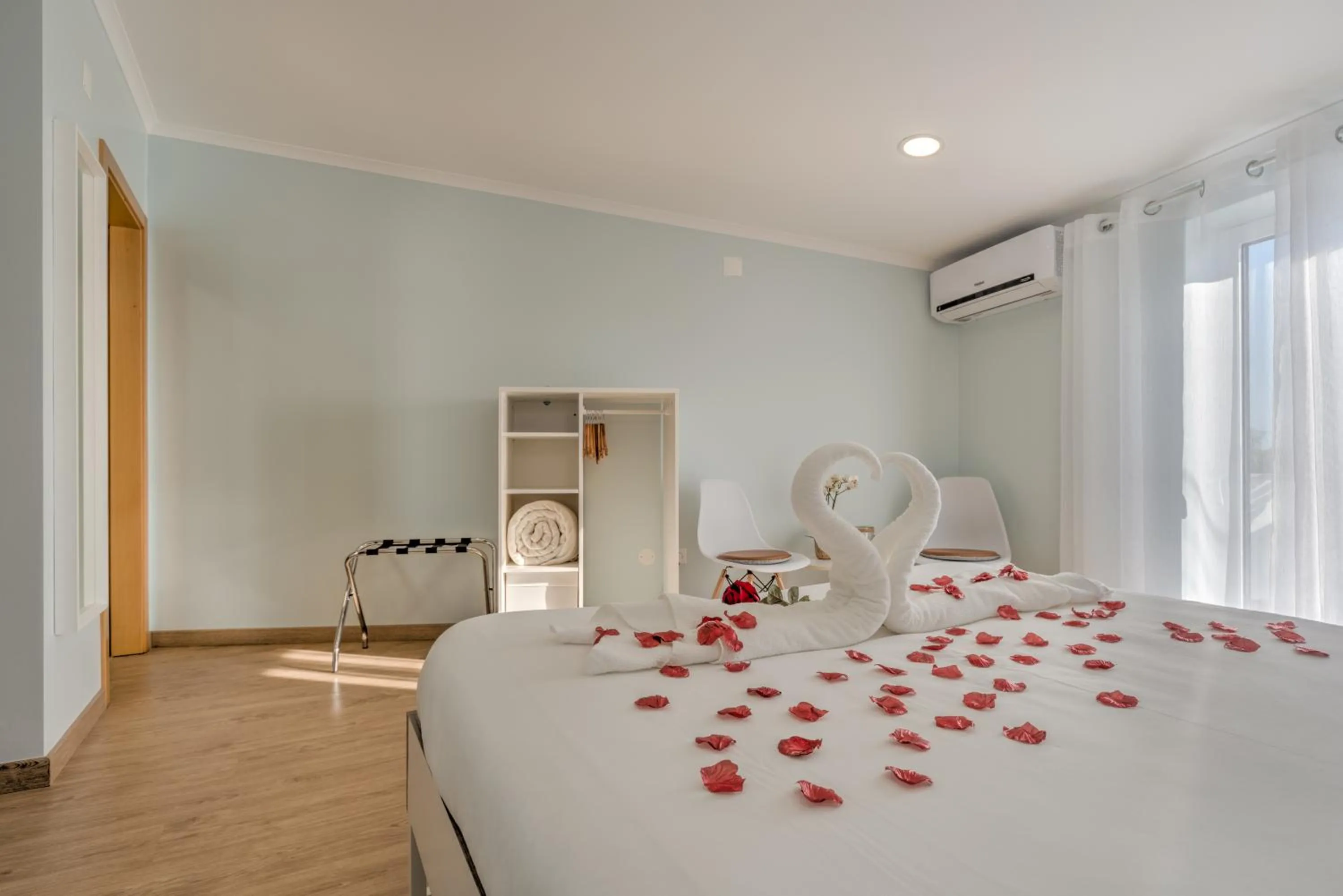 Bed in Fika Guest House