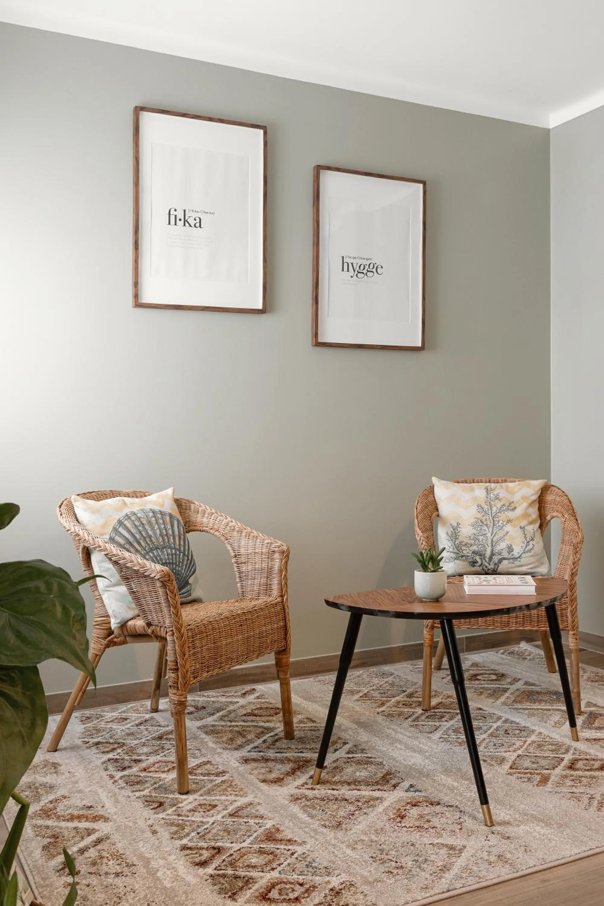 Living room in Fika Guest House