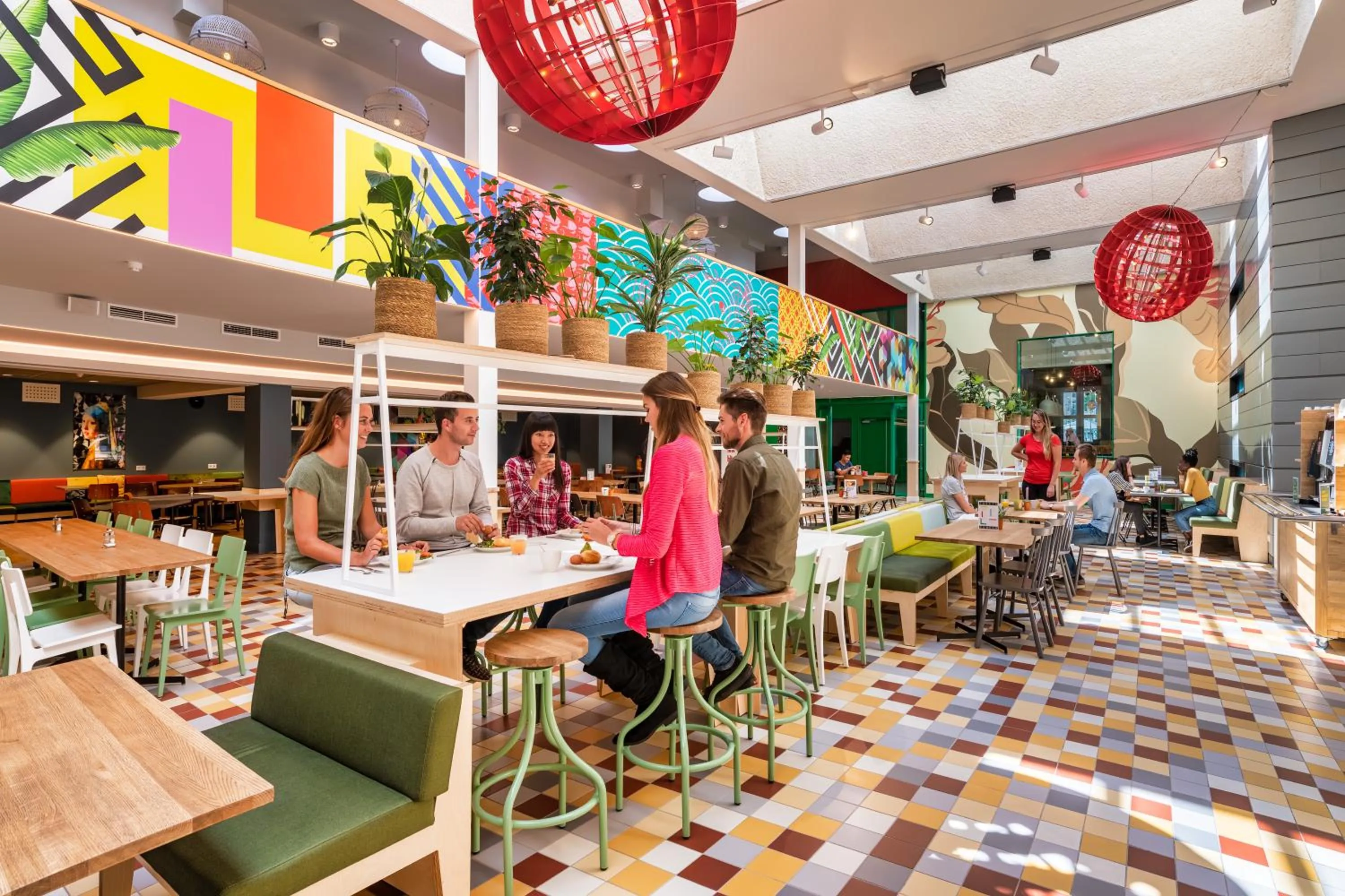 Restaurant/places to eat in Stayokay Hostel Amsterdam Oost