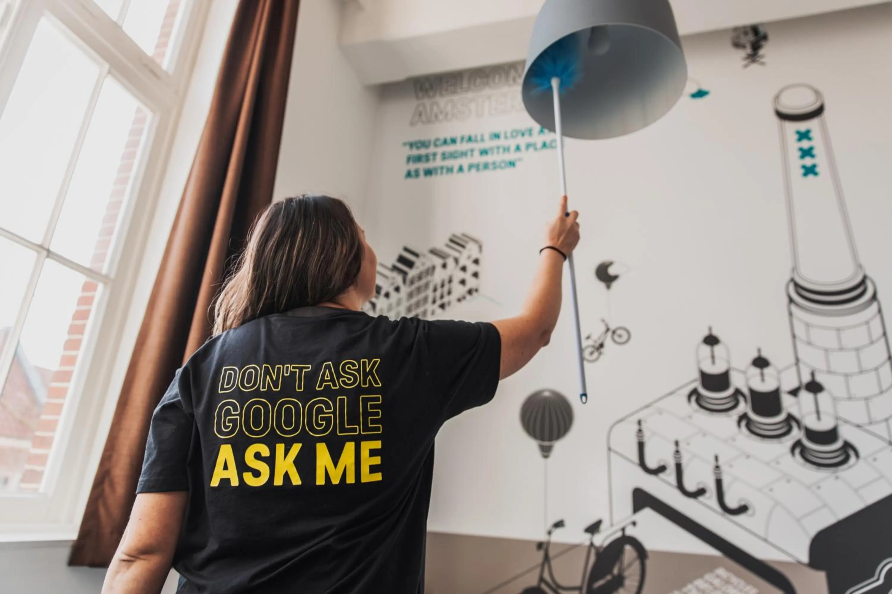 Staff in Stayokay Hostel Amsterdam Oost