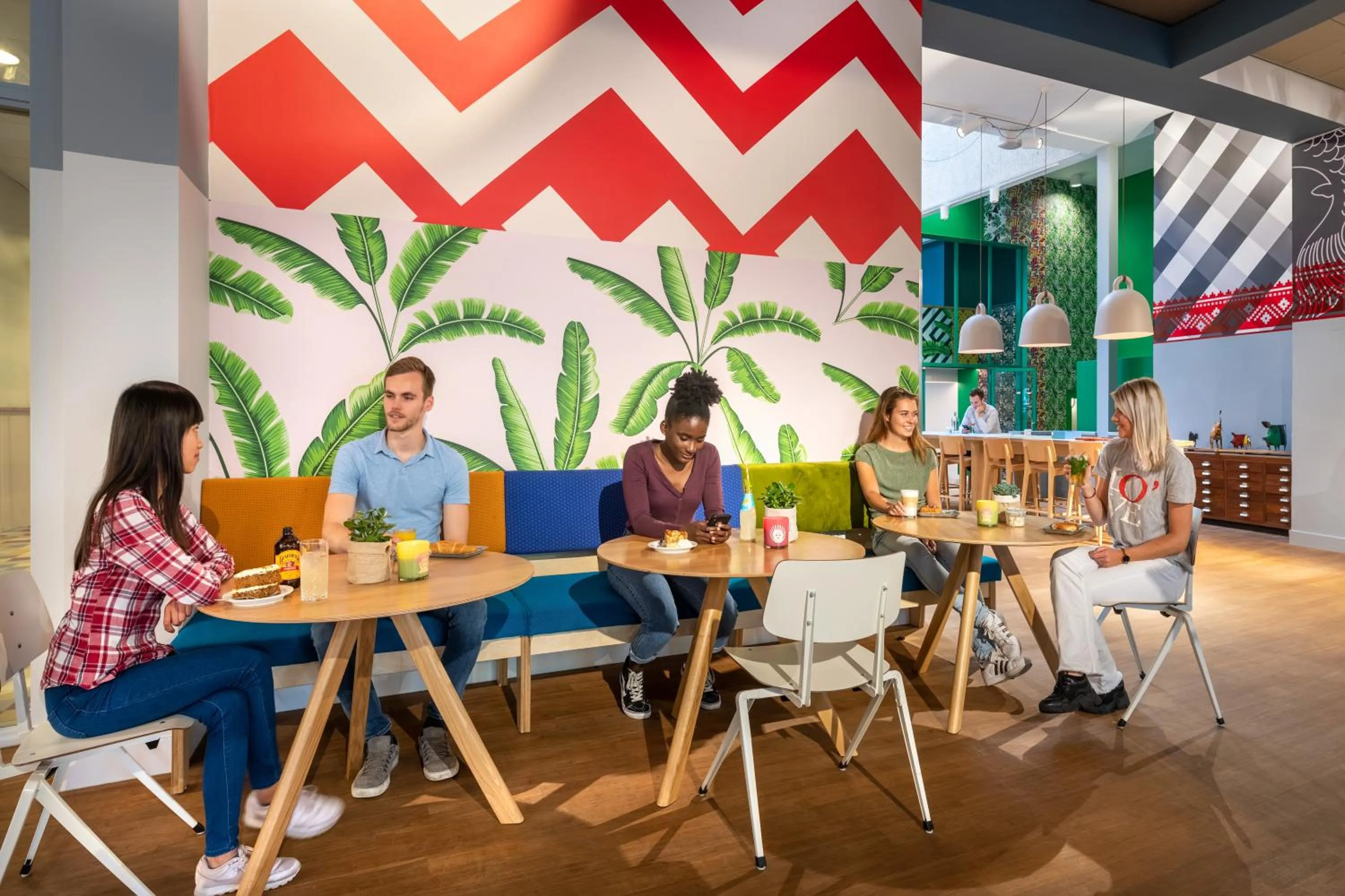 People in Stayokay Hostel Amsterdam Oost