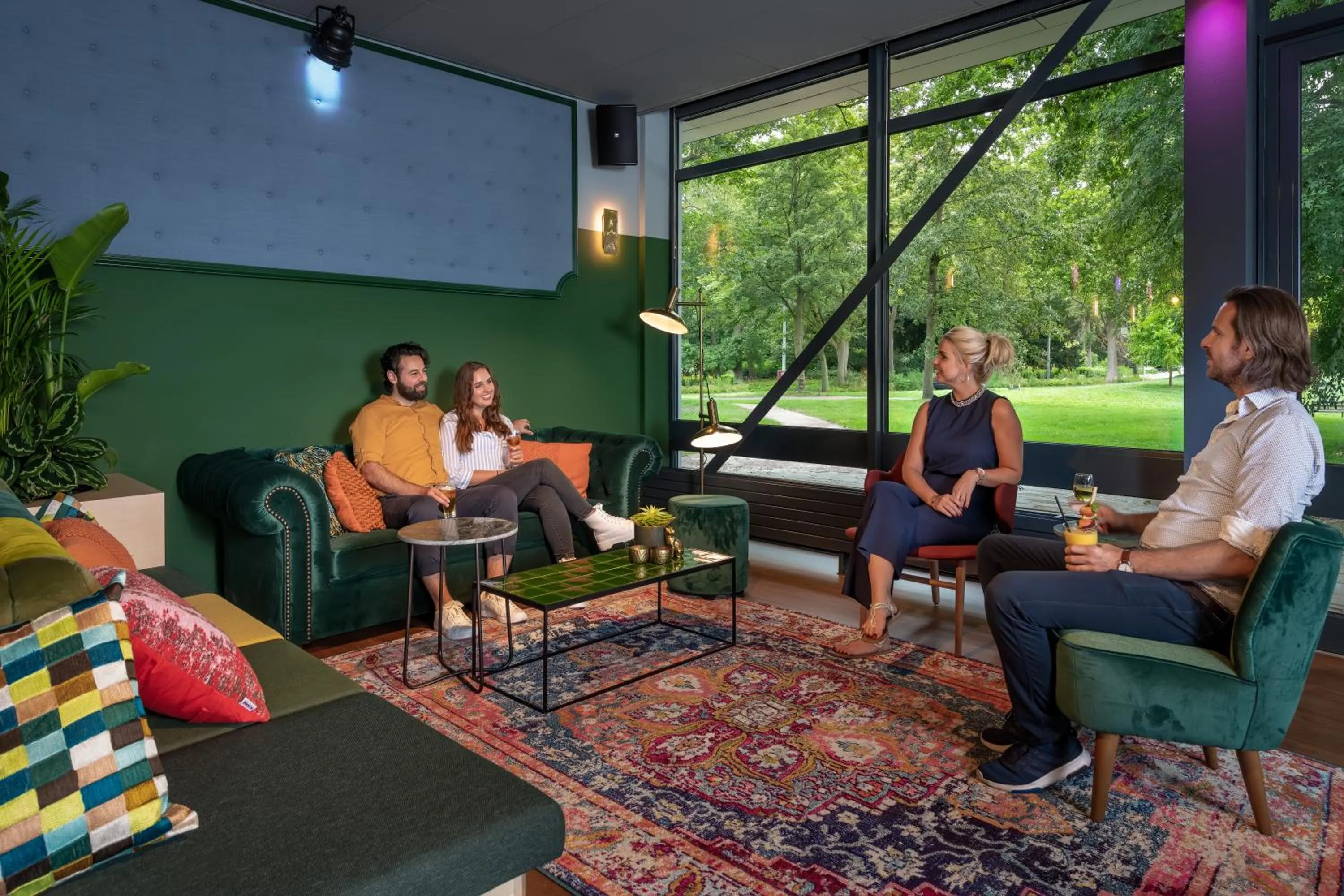 Lounge or bar in Stayokay Hostel Maastricht