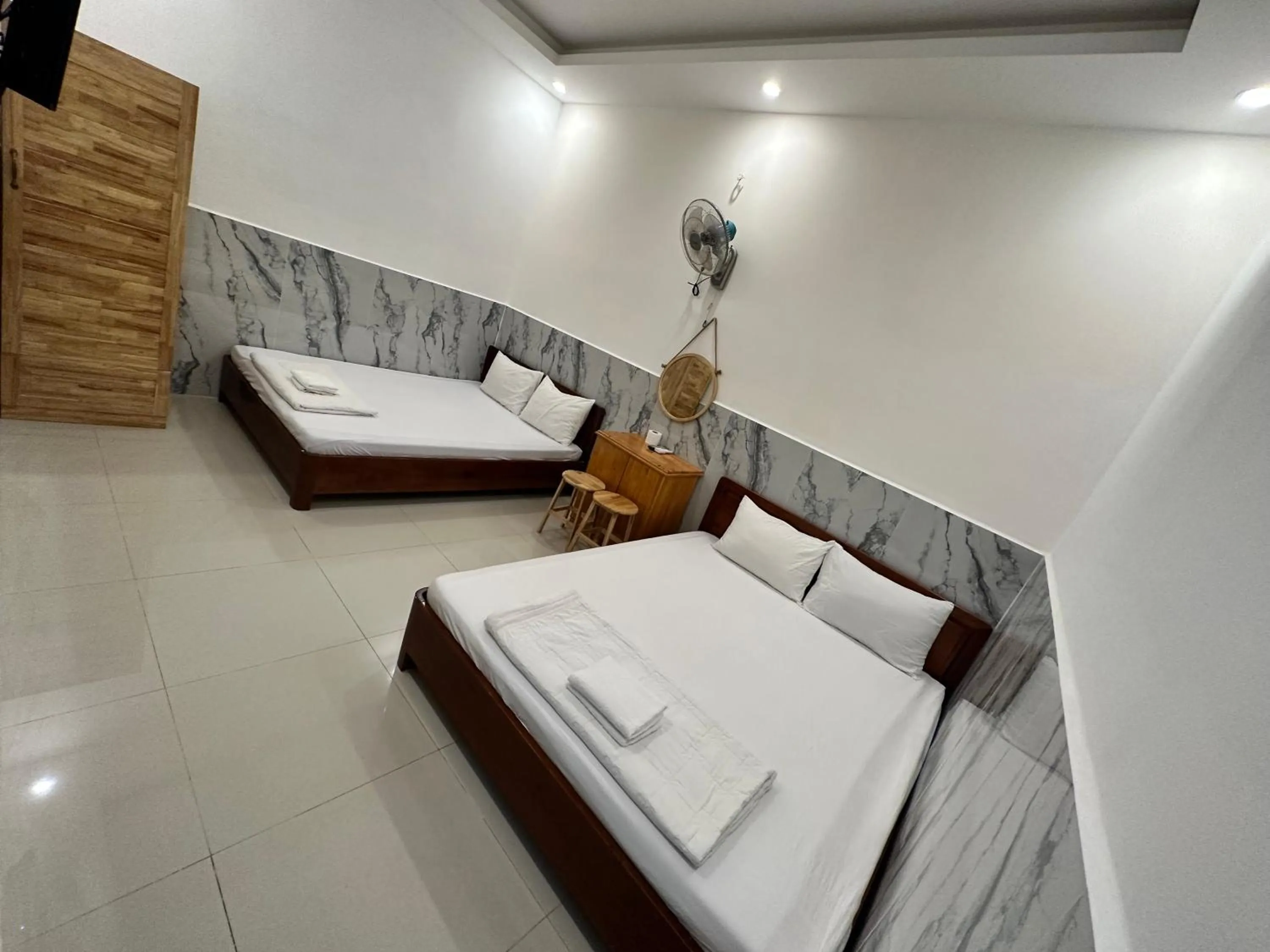Bed in Anh Thư Motel