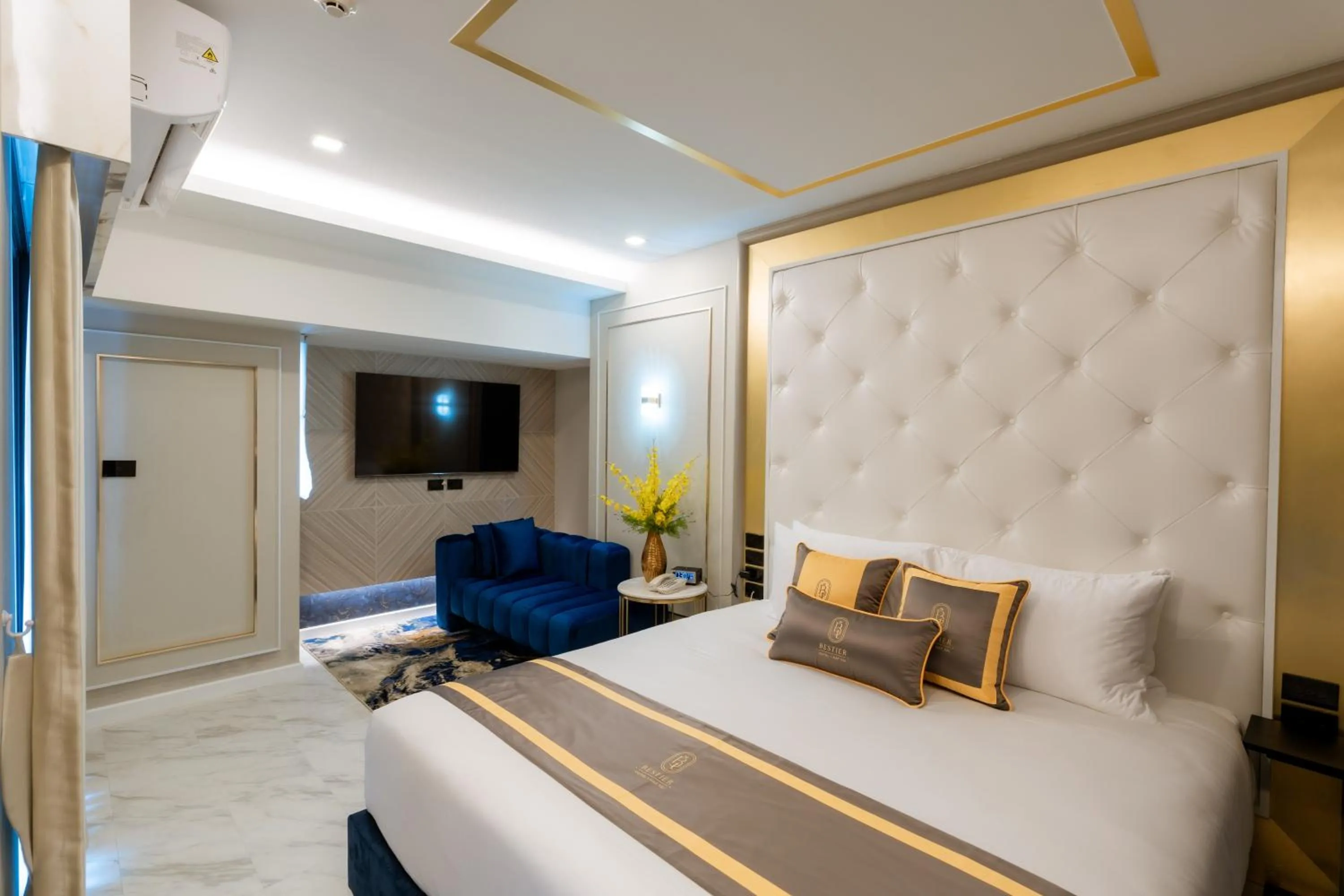 Bed in Bestier Hotel Hatyai