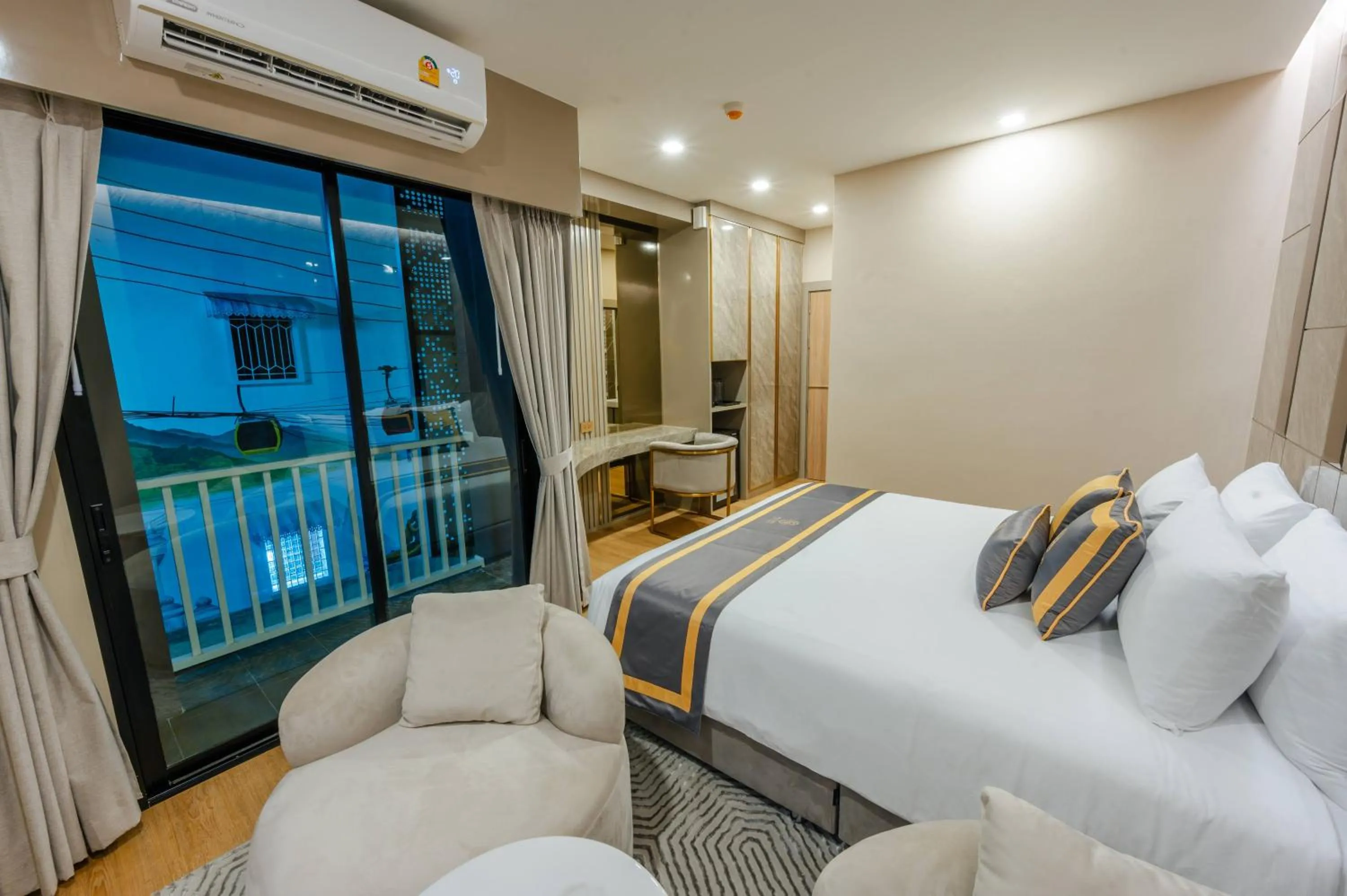 Bed in Bestier Hotel Hatyai