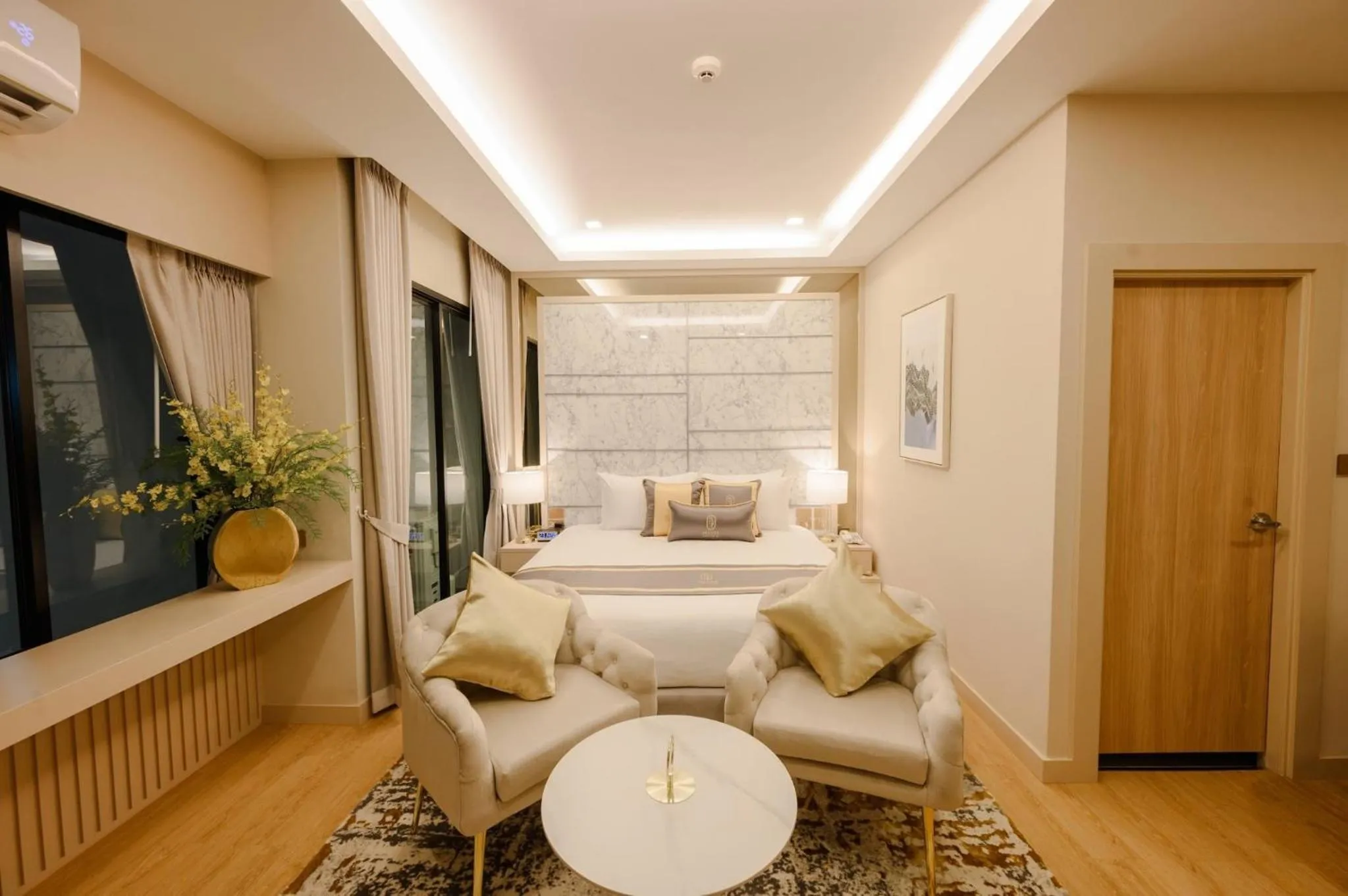 Bed in Bestier Hotel Hatyai