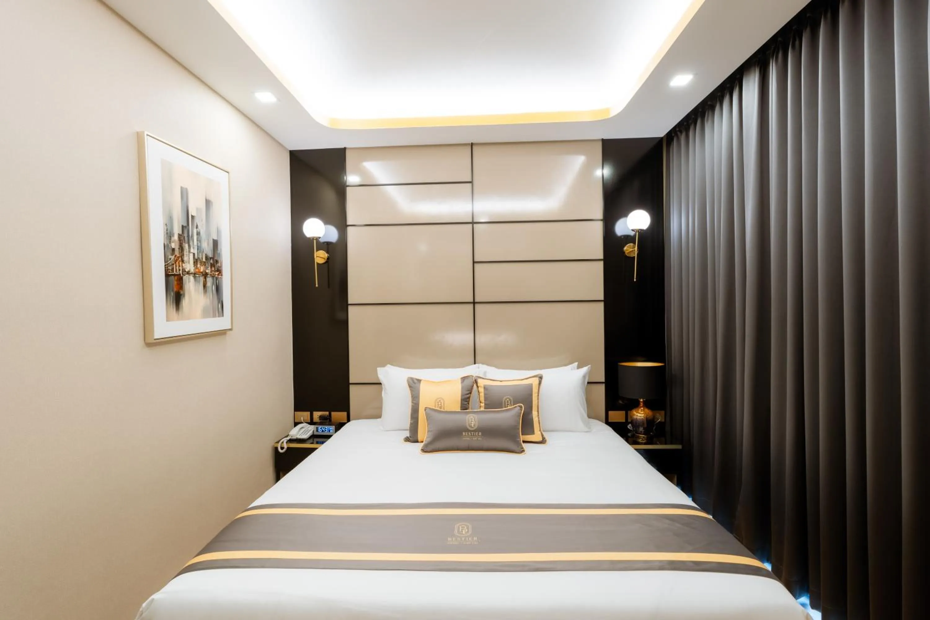 Bed in Bestier Hotel Hatyai