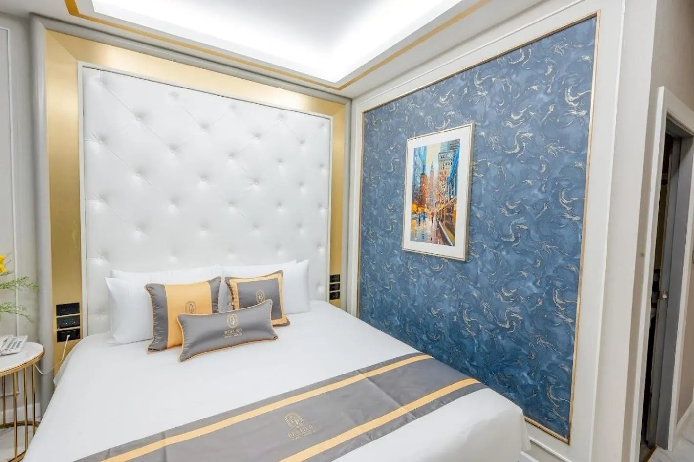 Bed in Bestier Hotel Hatyai