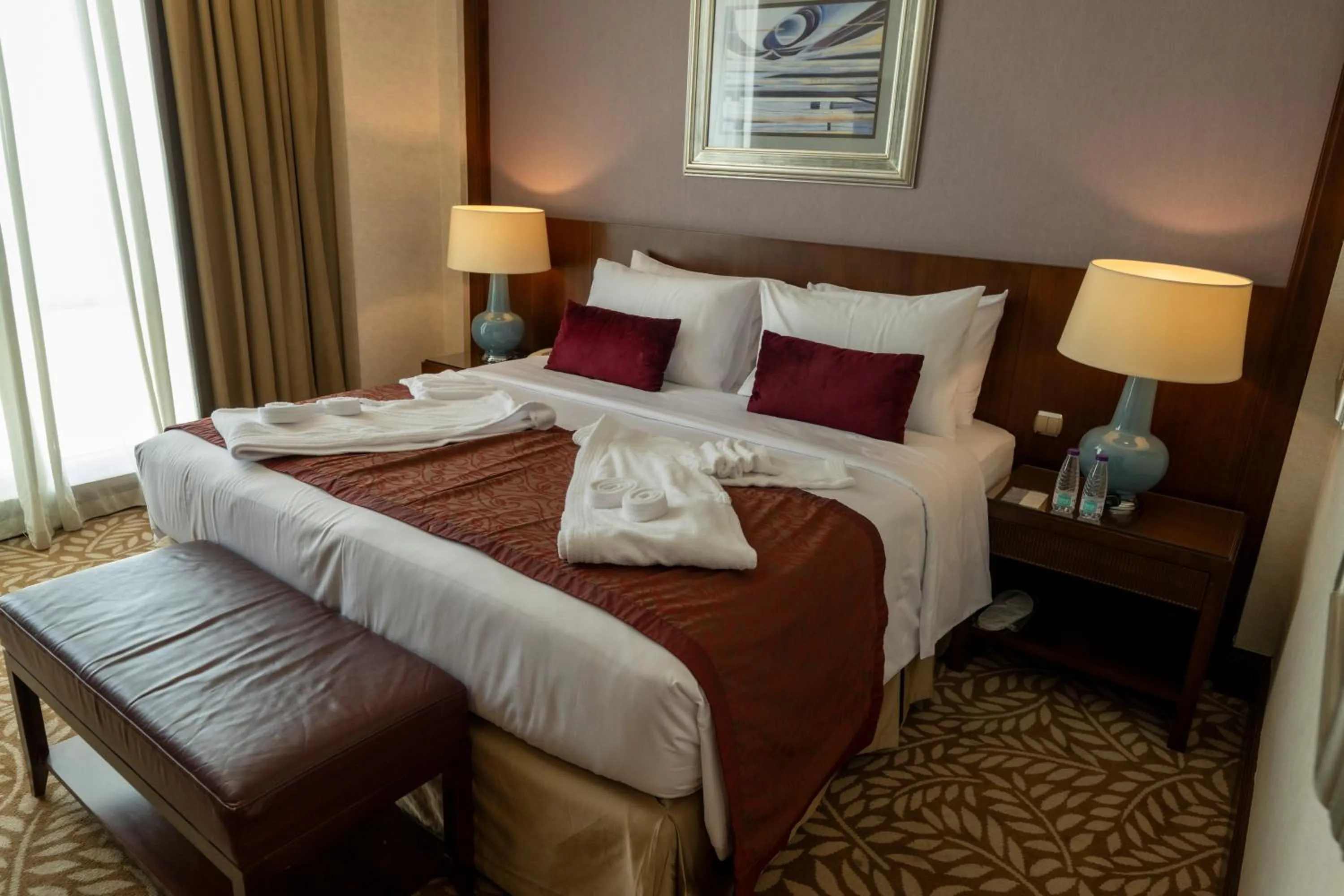 Bedroom, Bed in SAJA By Warwick Makkah Hotel