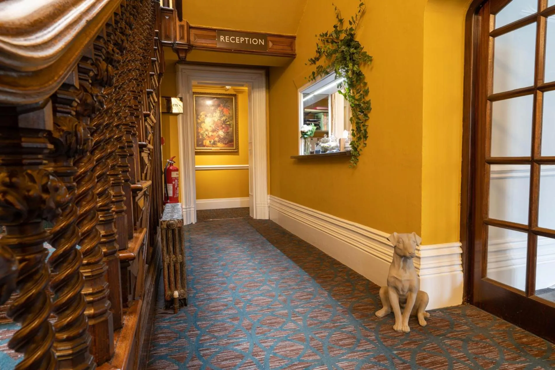 Facade/entrance in Hollin House Hotel