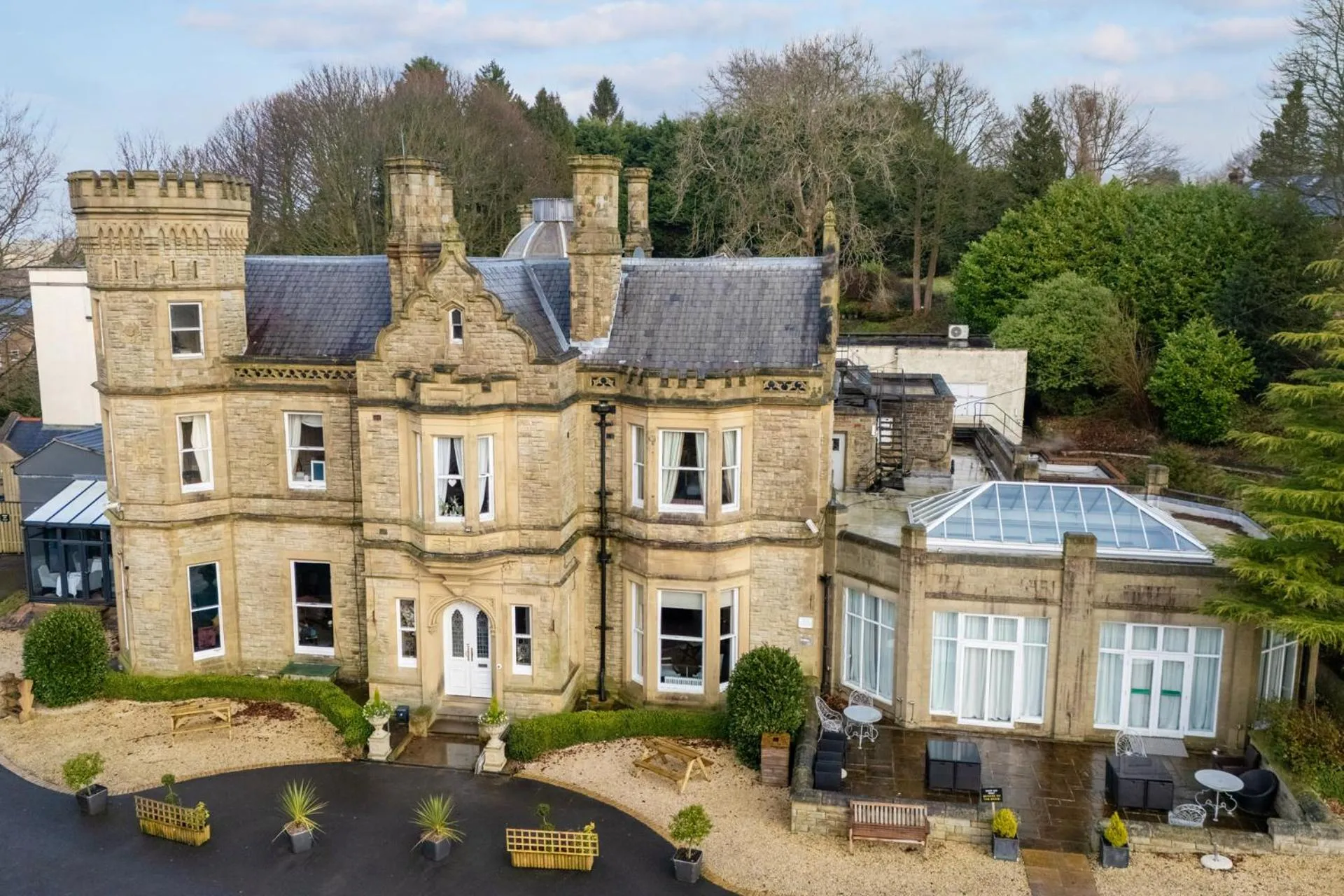 Property building in Hollin House Hotel