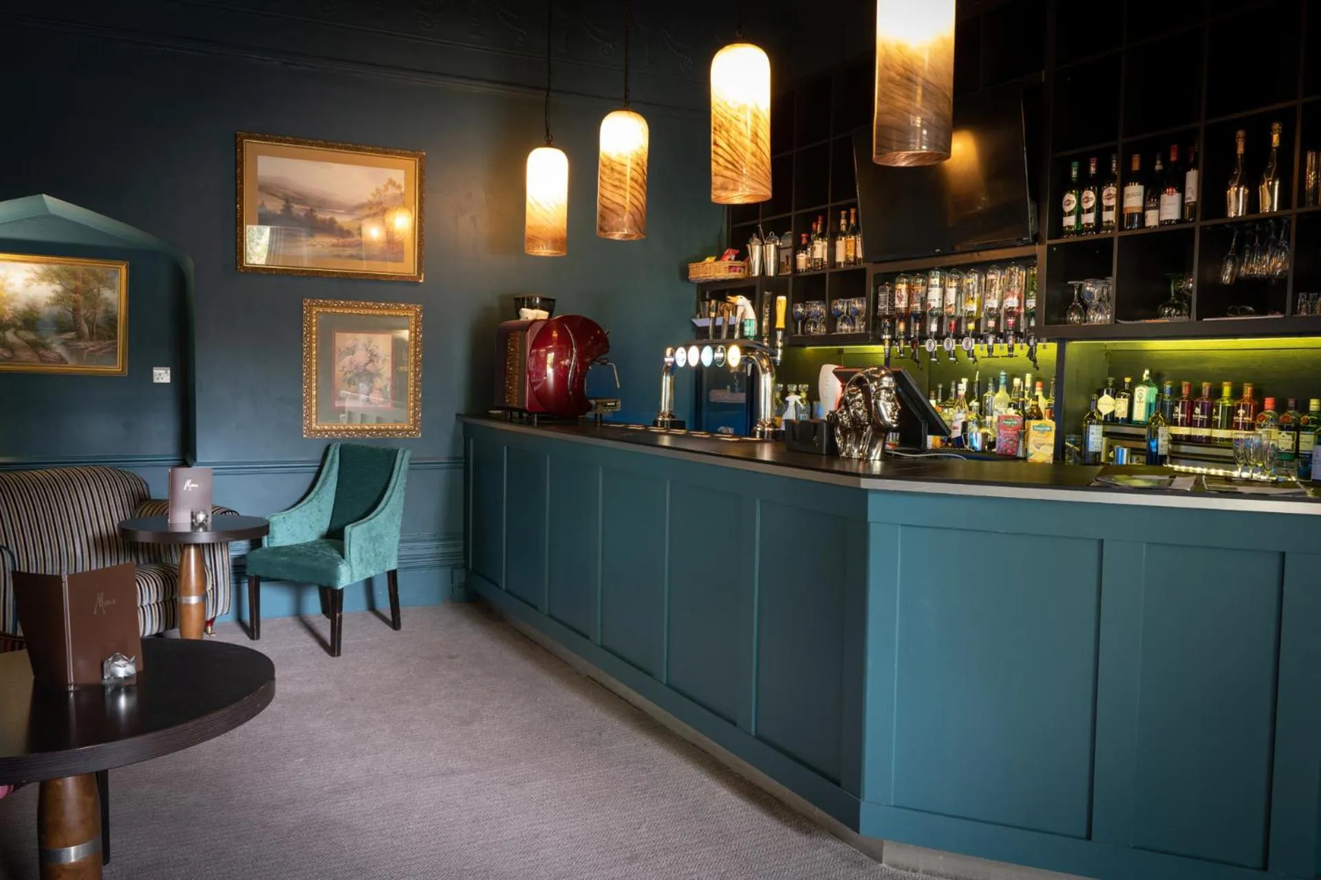 Lounge or bar in Hollin House Hotel