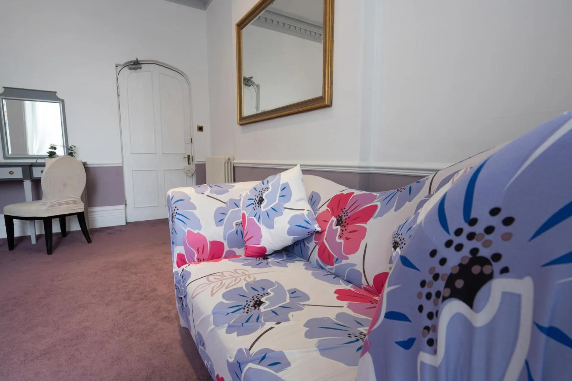 Seating area in Hollin House Hotel