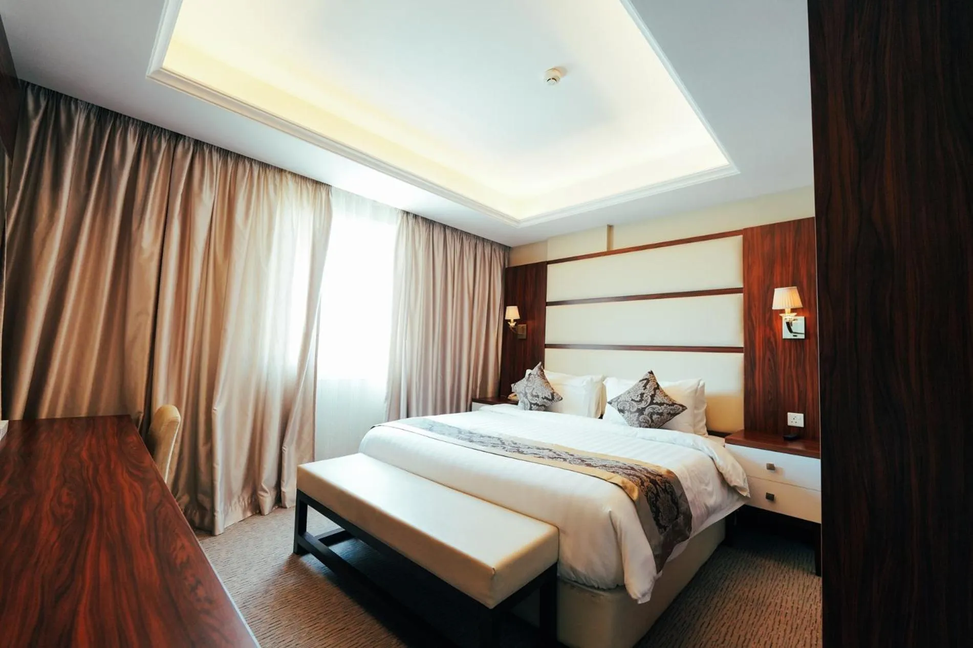 Bed in Verta Quraish Hotel Jeddah