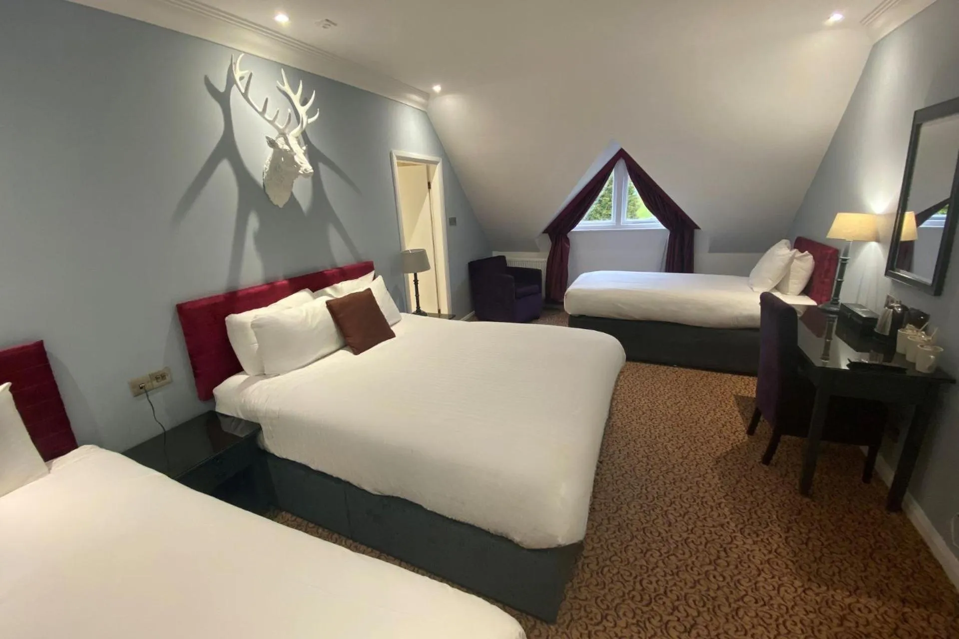 Bedroom, Bed in Shrigley Hall Hotel