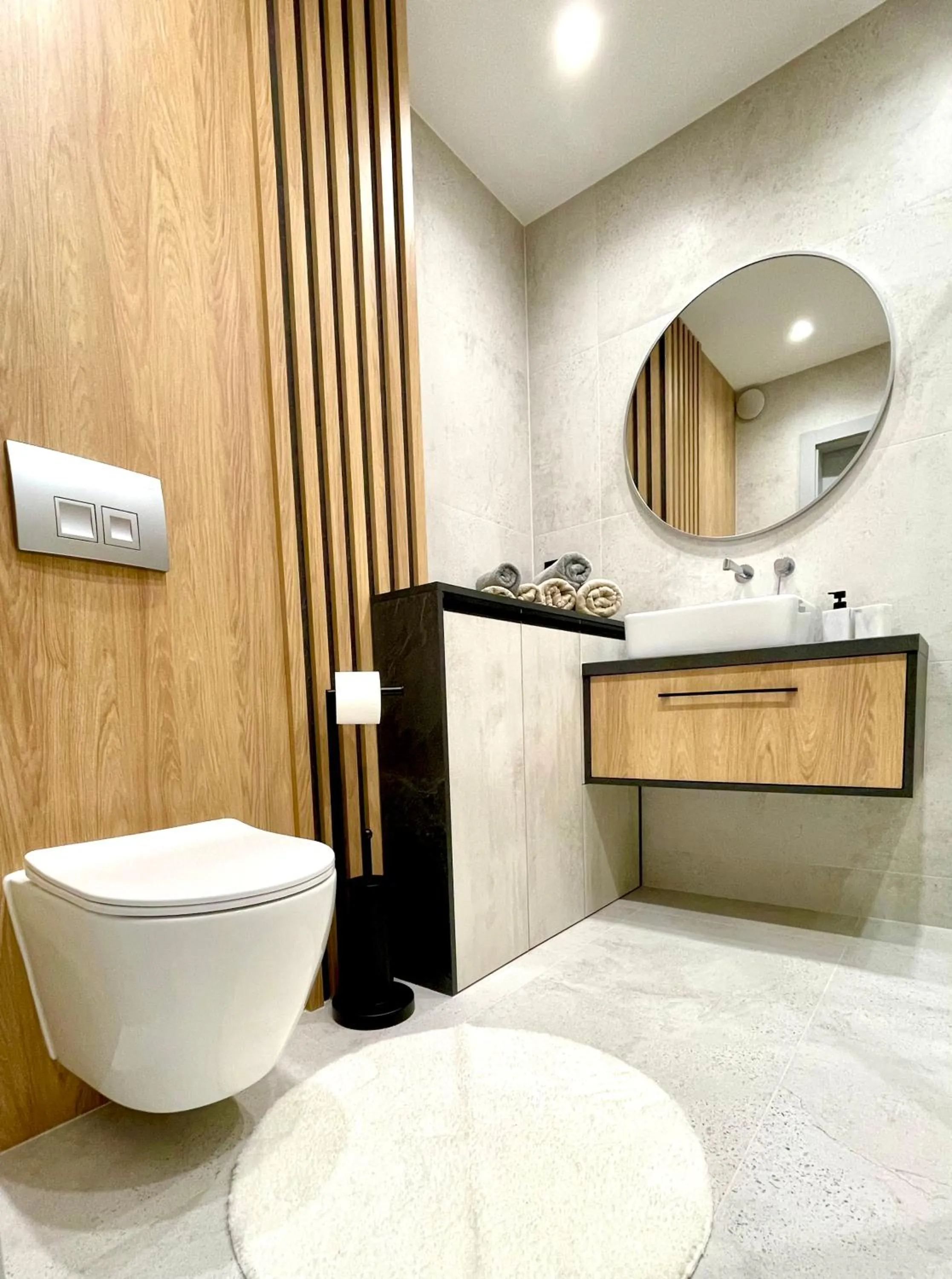 Toilet in Apartament Bajeczny nad jeziorem Drwęckiem ROYAL APARTS OSTRÓDA
