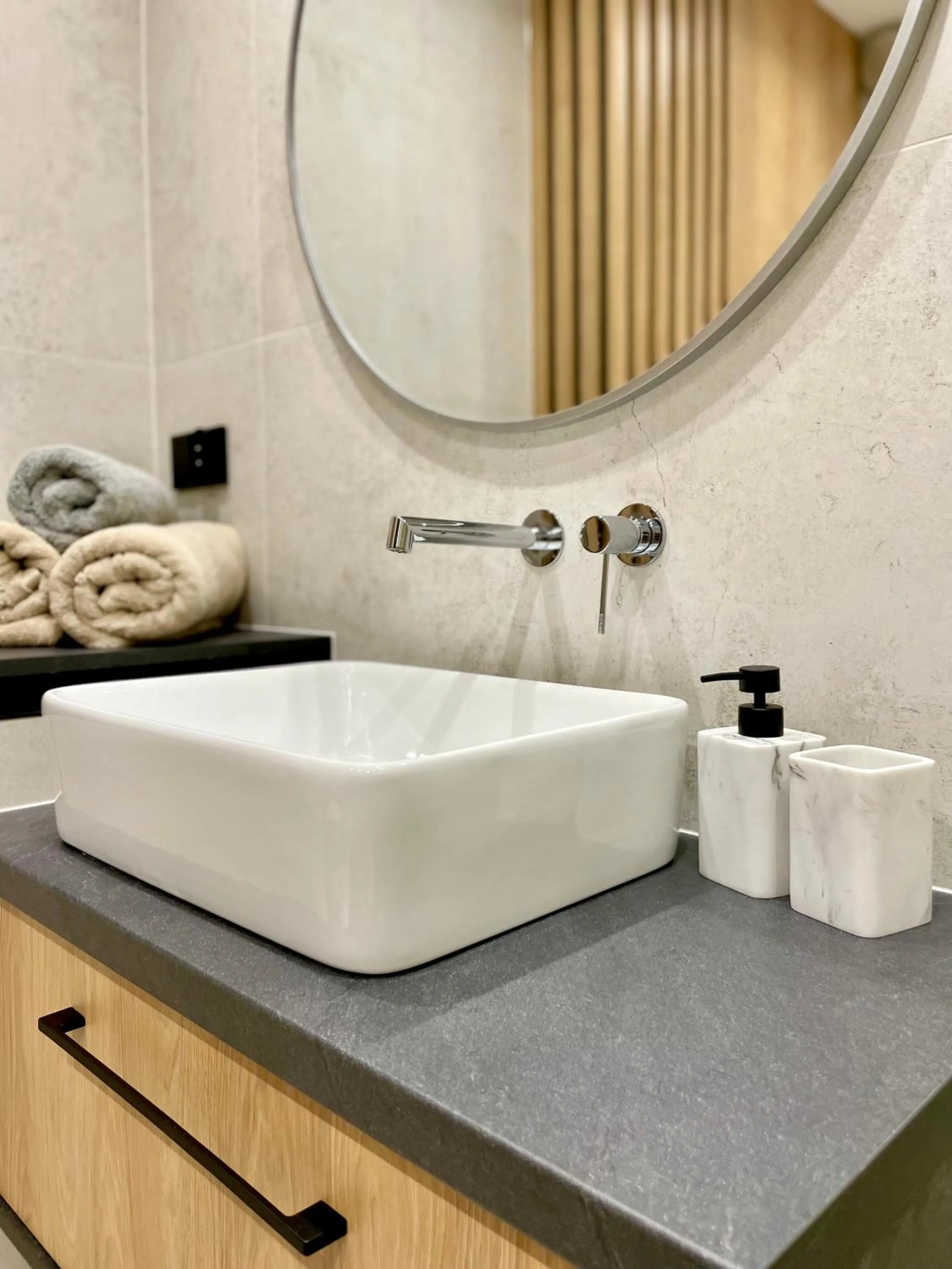 Bathroom in Apartament Bajeczny nad jeziorem Drwęckiem ROYAL APARTS OSTRÓDA