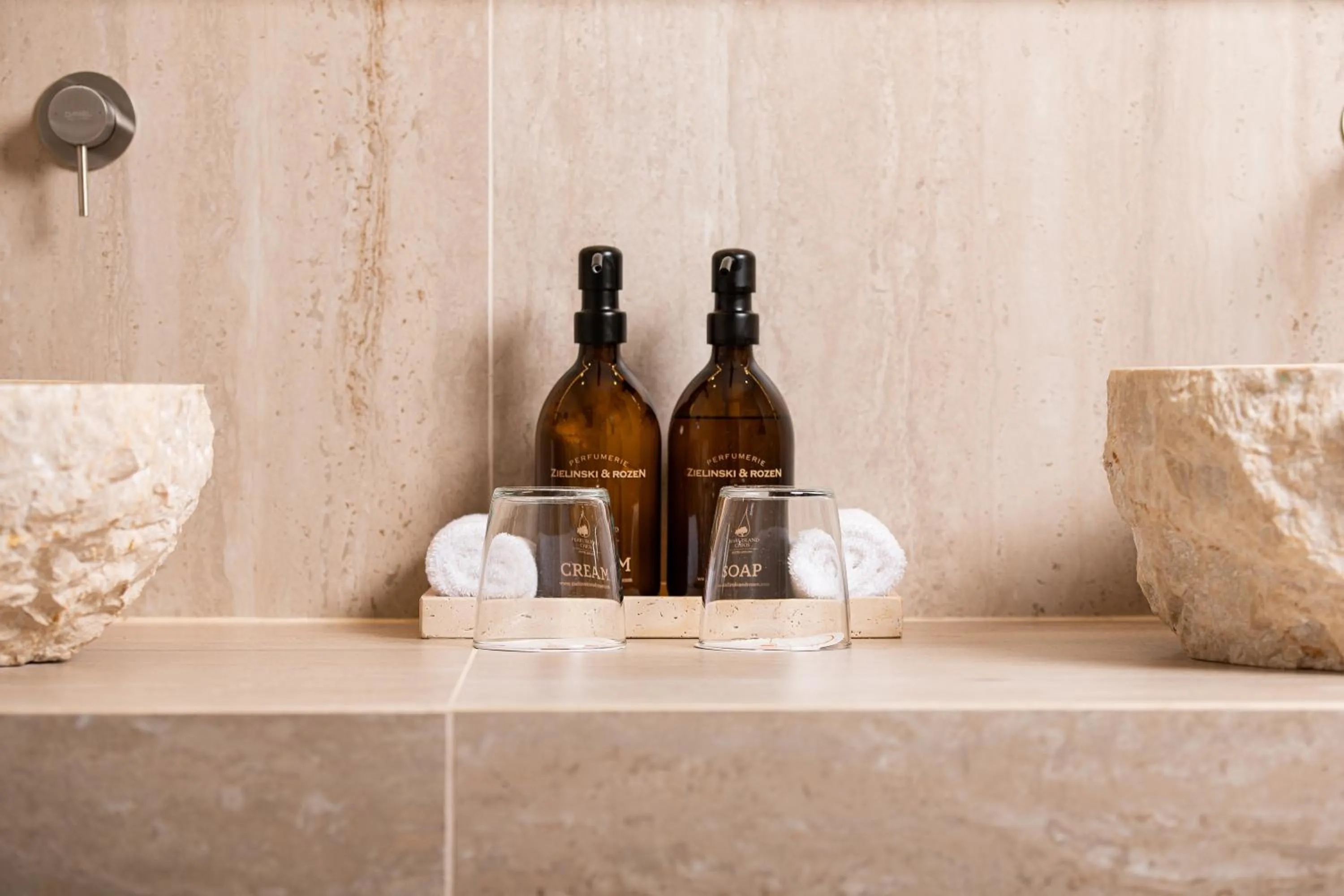 Bathroom in Royal Pearl Island Chios Hotel and Spa