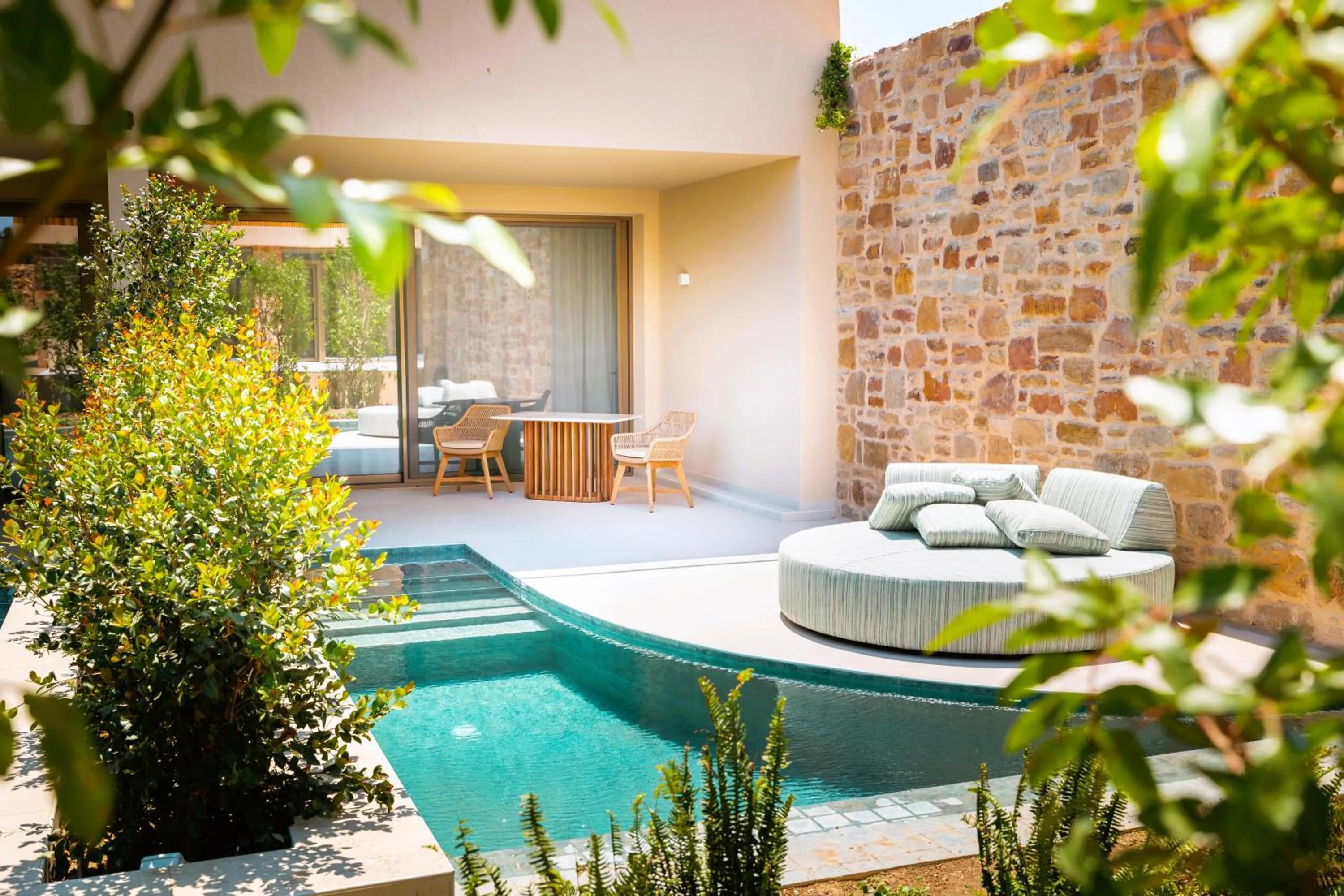 Patio in Royal Pearl Island Chios Hotel and Spa