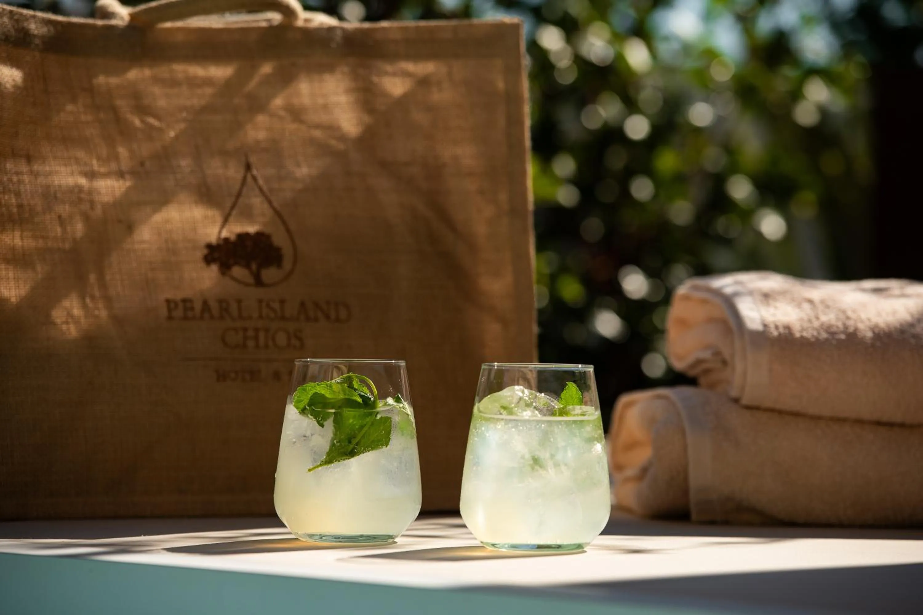 Drinks in Royal Pearl Island Chios Hotel and Spa