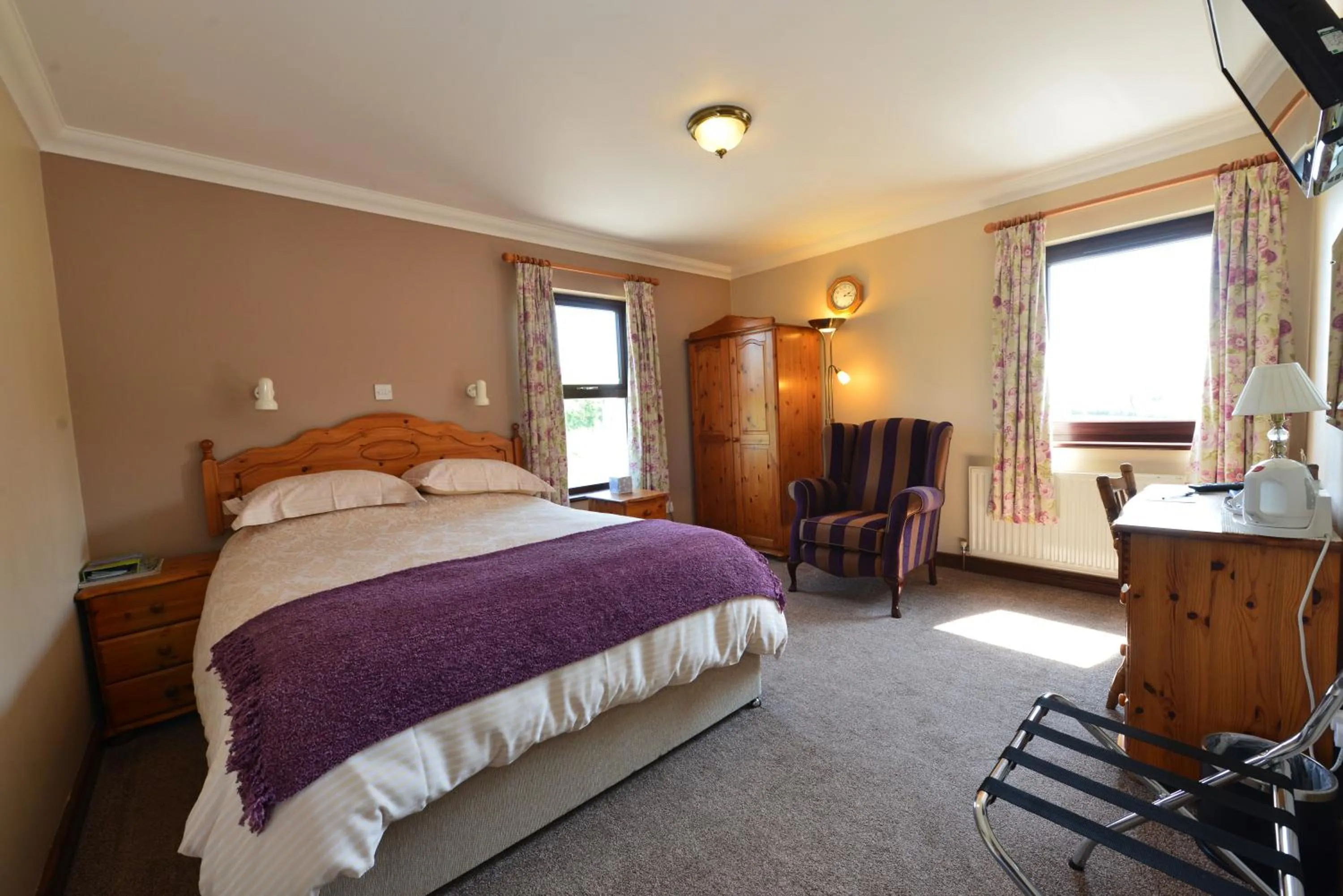 Bed in Corrigans Shore House