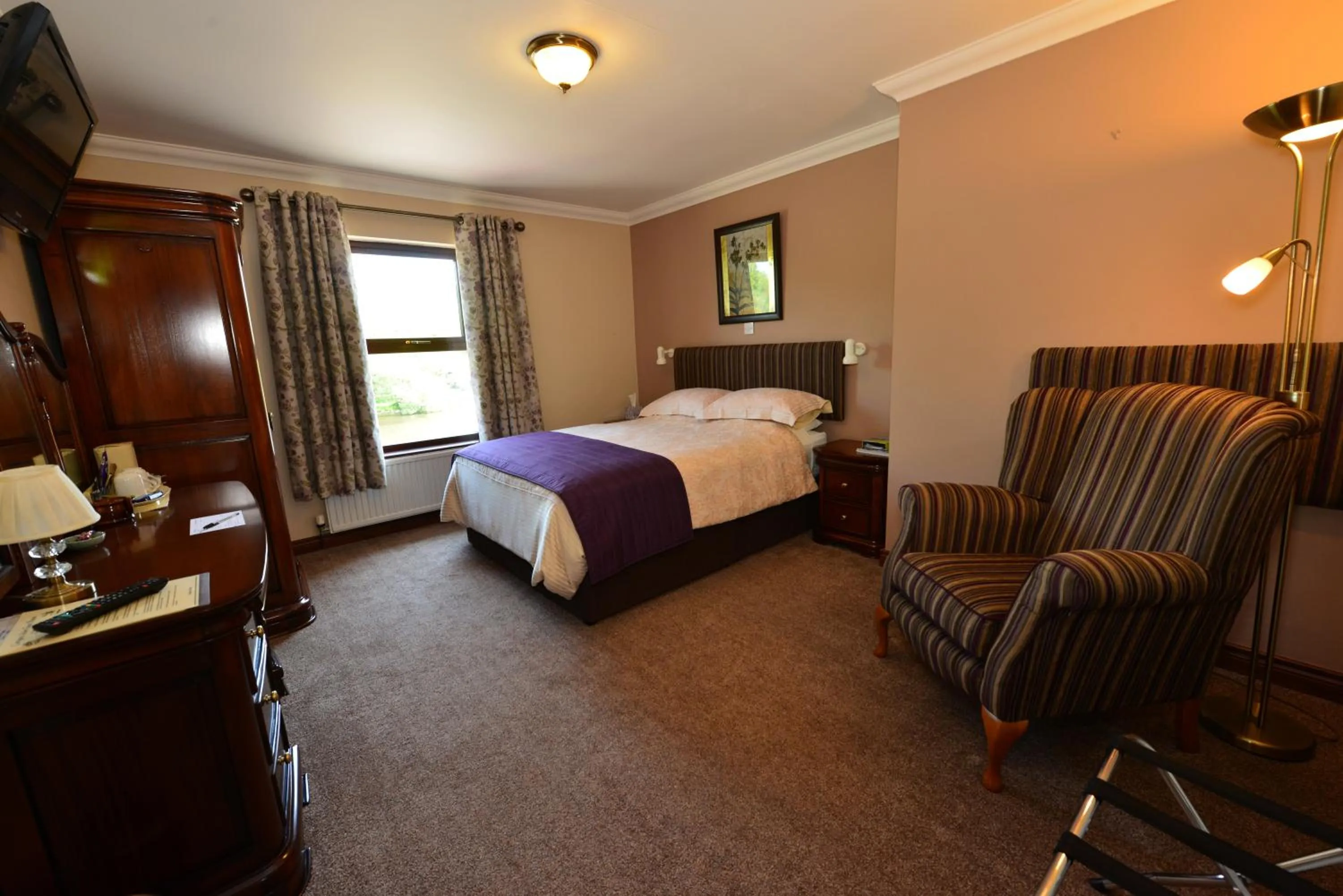 Bed in Corrigans Shore House