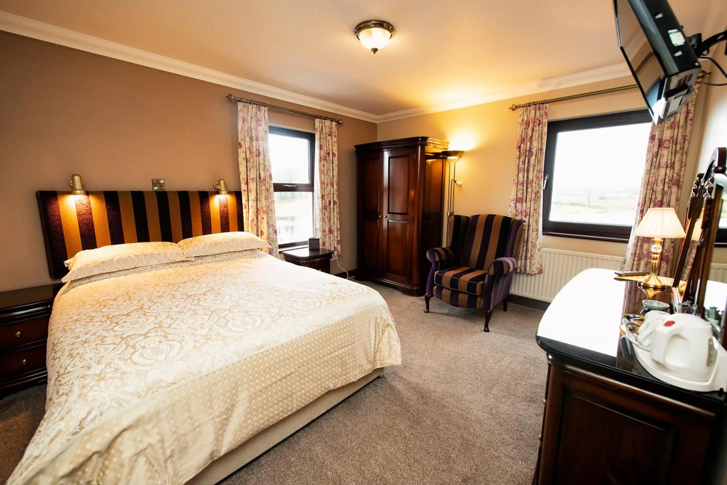 Bed in Corrigans Shore House