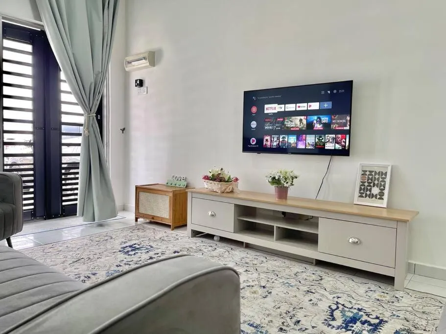 Bed in Homestay Gambang Modern vintage OZZY GUESTHOUSE