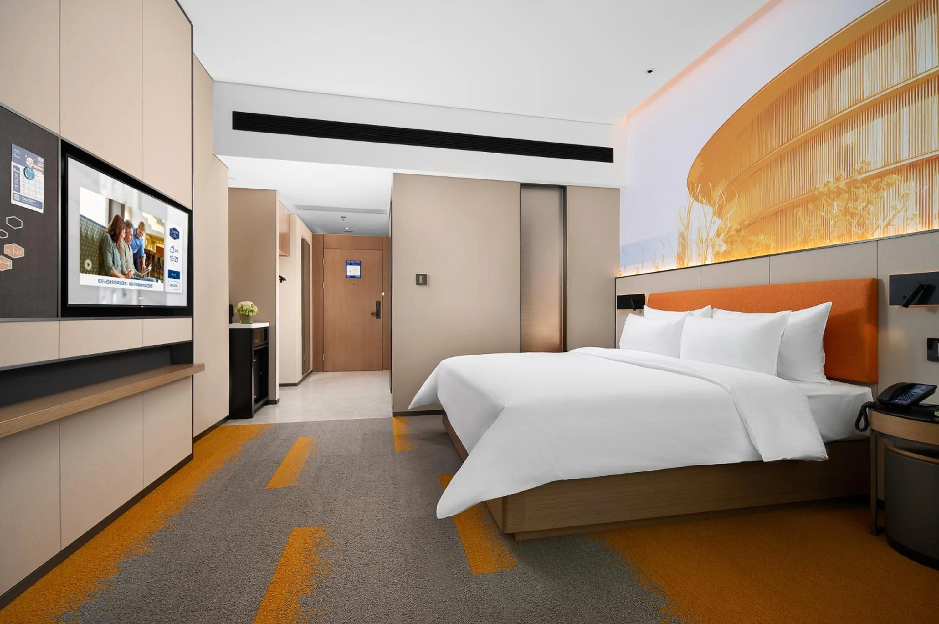 Photo of the whole room, Bed in Hampton by Hilton Foshan Shunde Beijiao