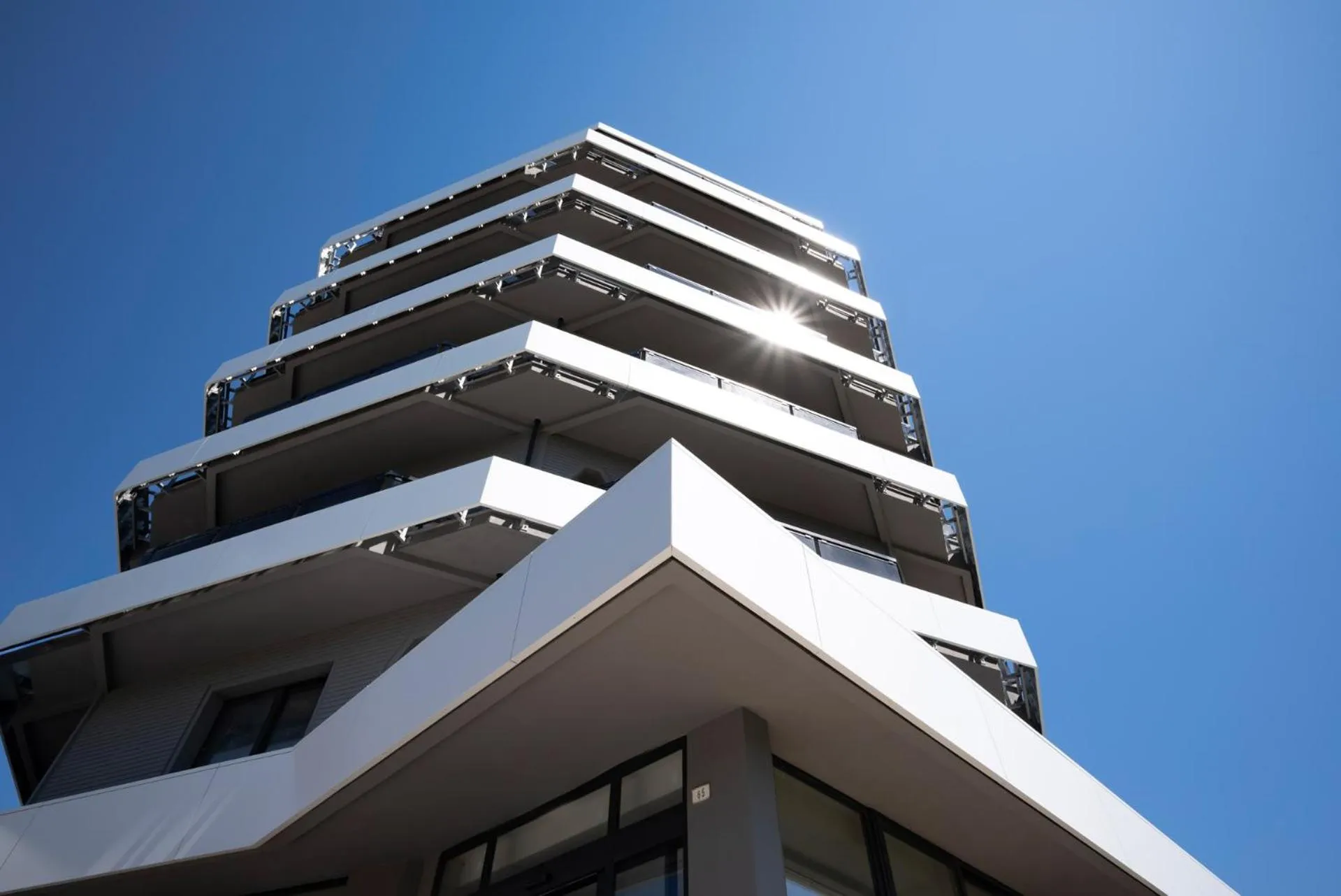 Property building in Hotel Playa Suite