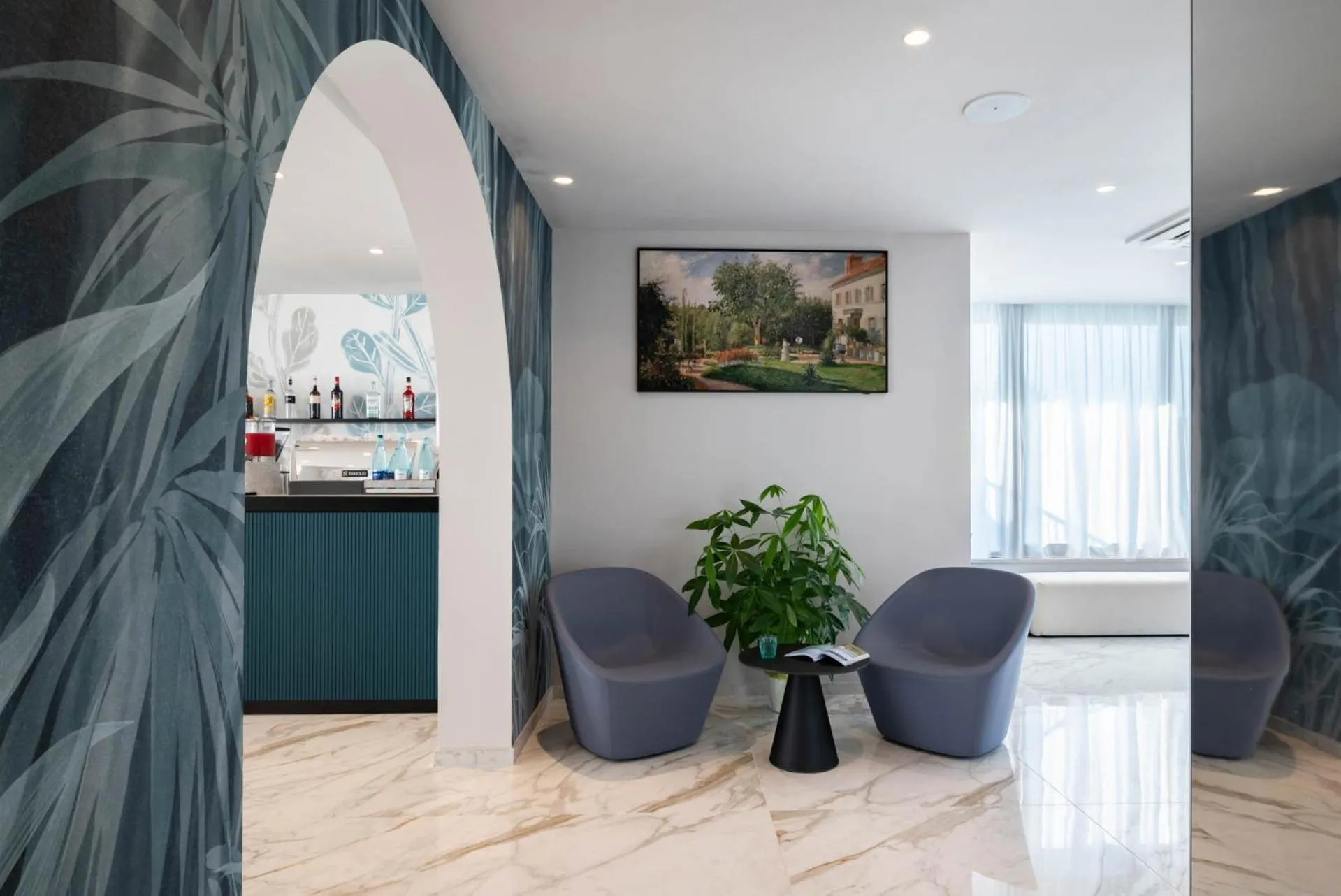 Lobby or reception in Hotel Playa Suite