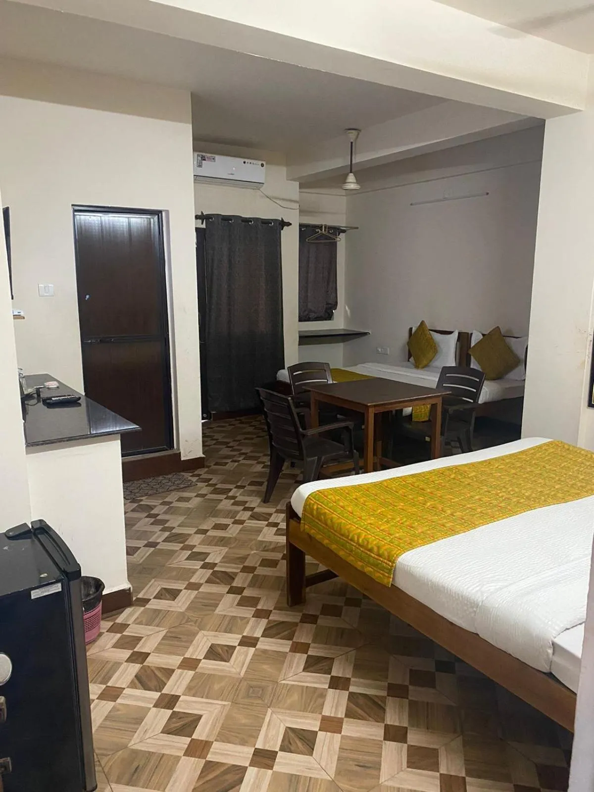 Bed in Hotel Beach Avenue