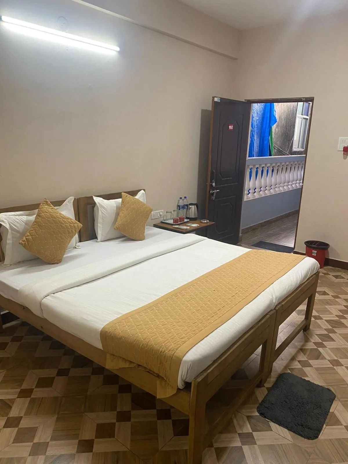 Bed in Hotel Beach Avenue