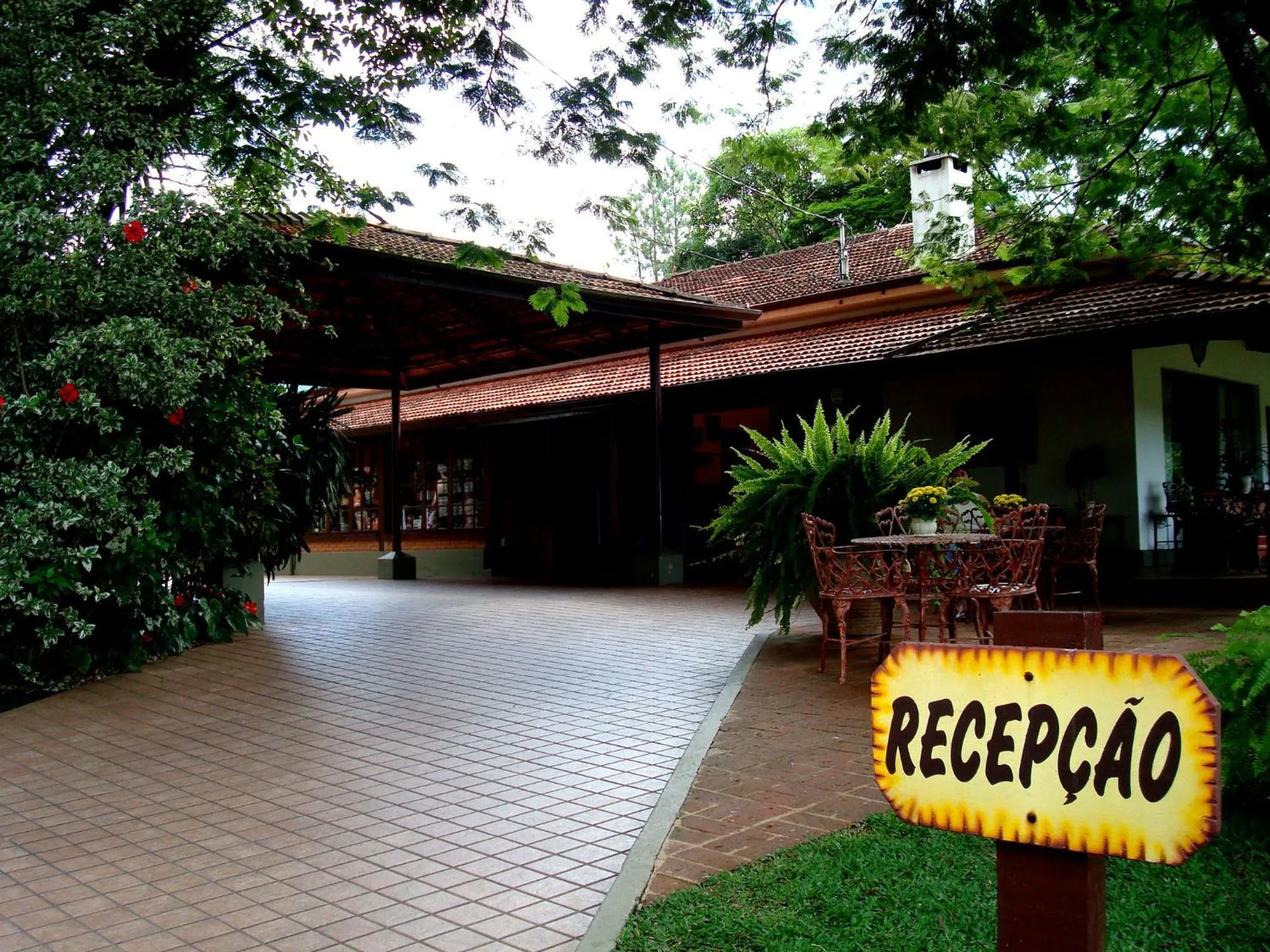 Facade/entrance in Hotel Estância Atibainha - Resort & Convention