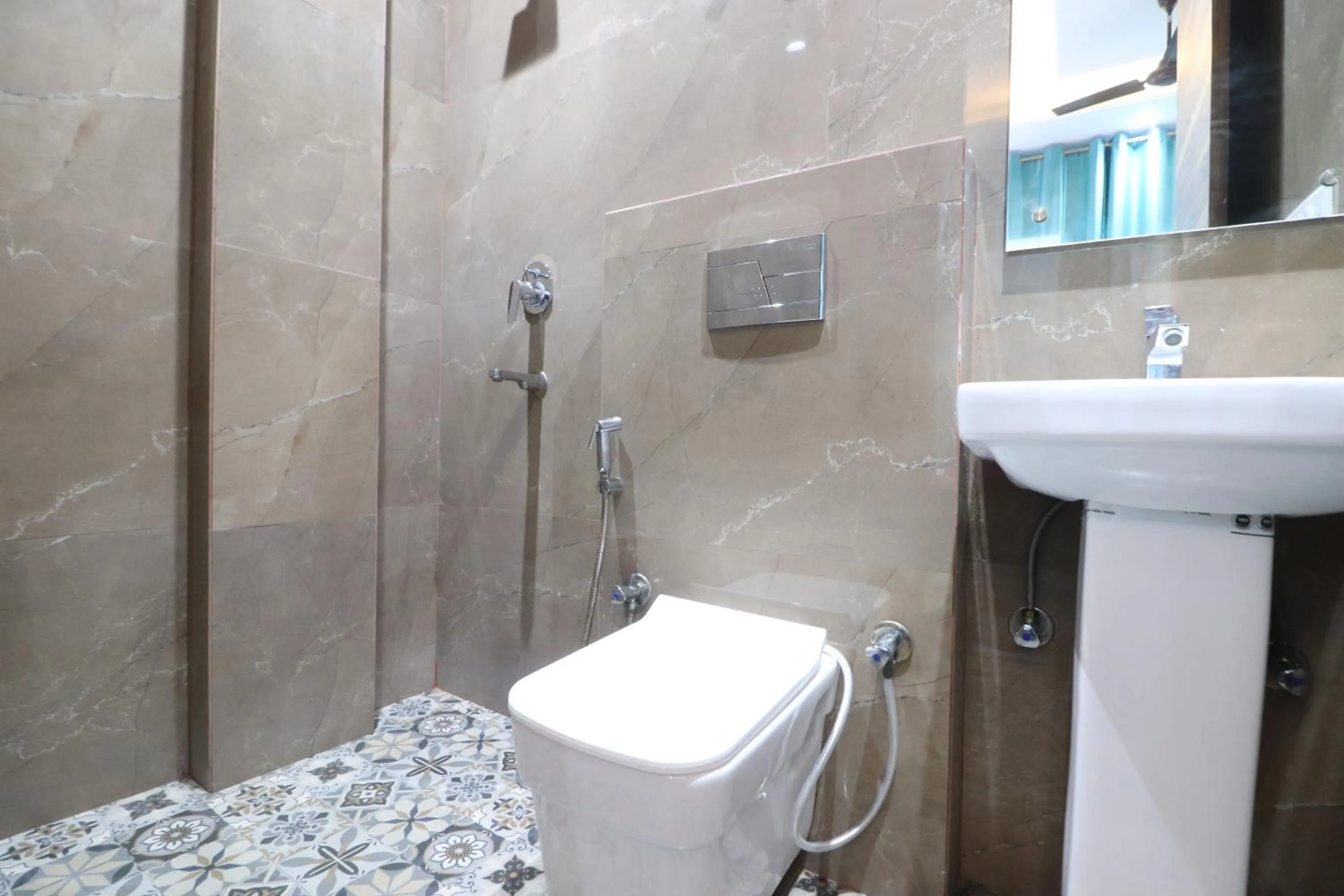 Shower in Twamev couple Friendly Rajouri garden by The Arrow