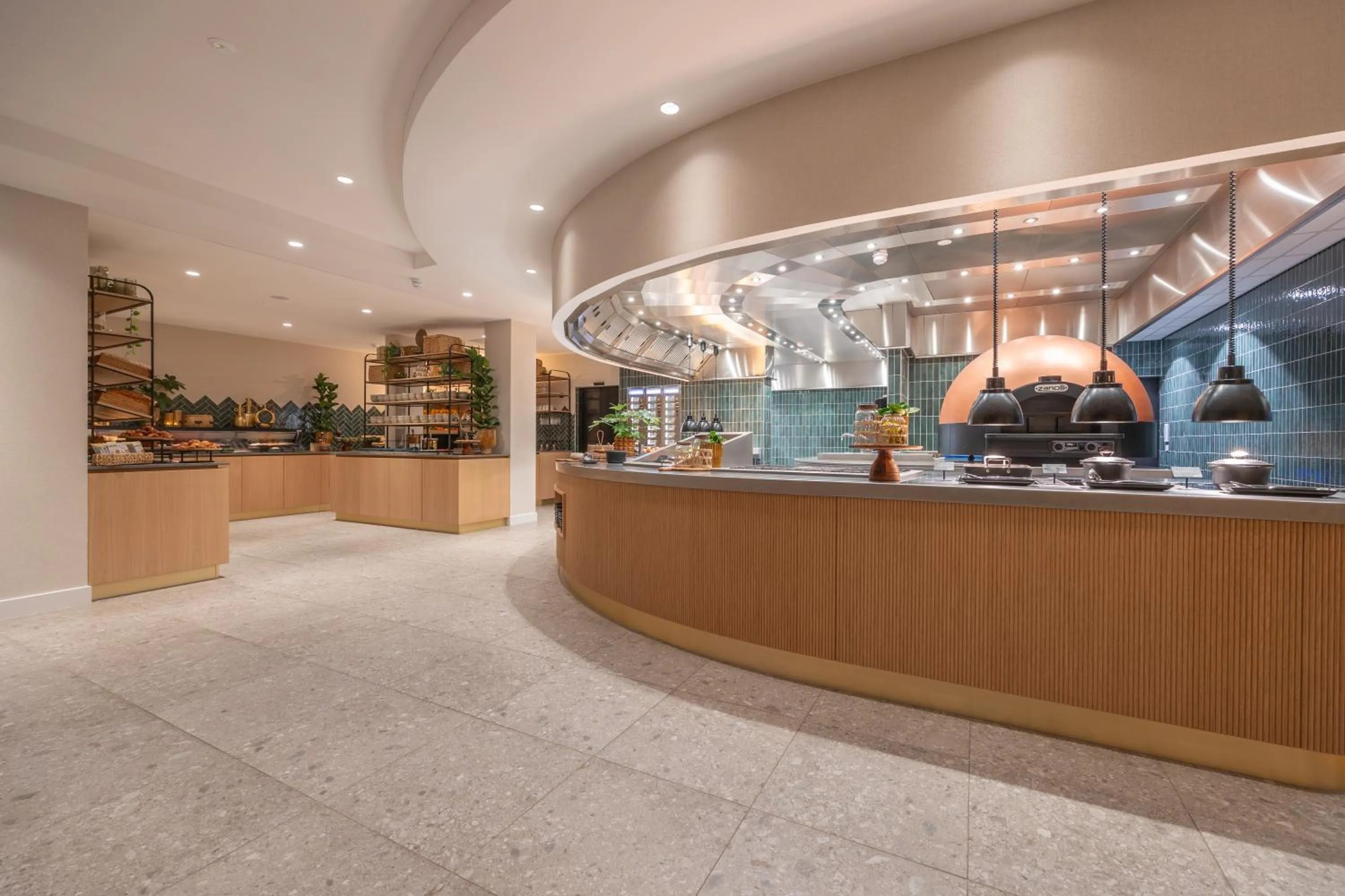 Buffet breakfast in Van der Valk hotel Den Haag Wassenaar