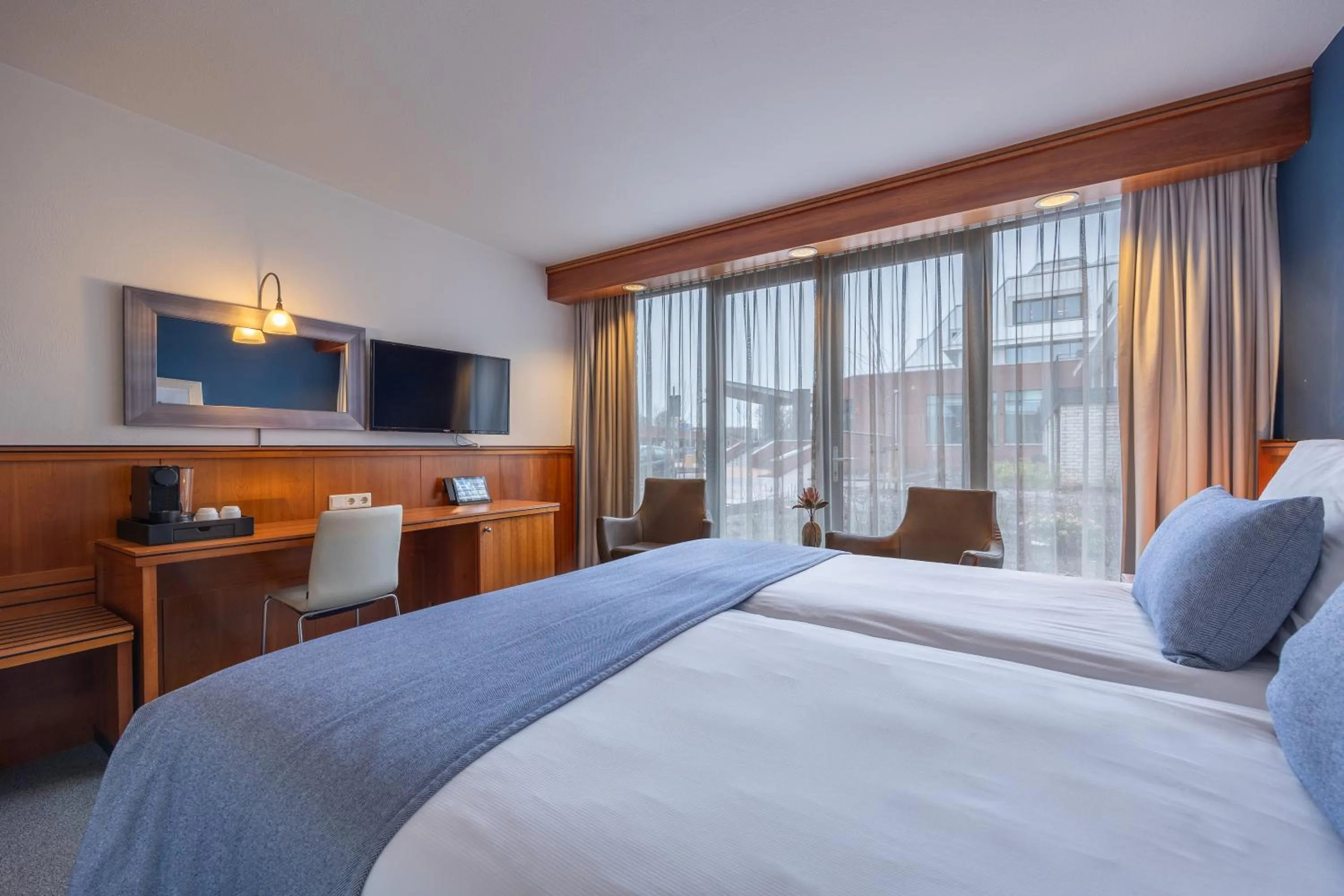 Bed in Van der Valk hotel Den Haag Wassenaar