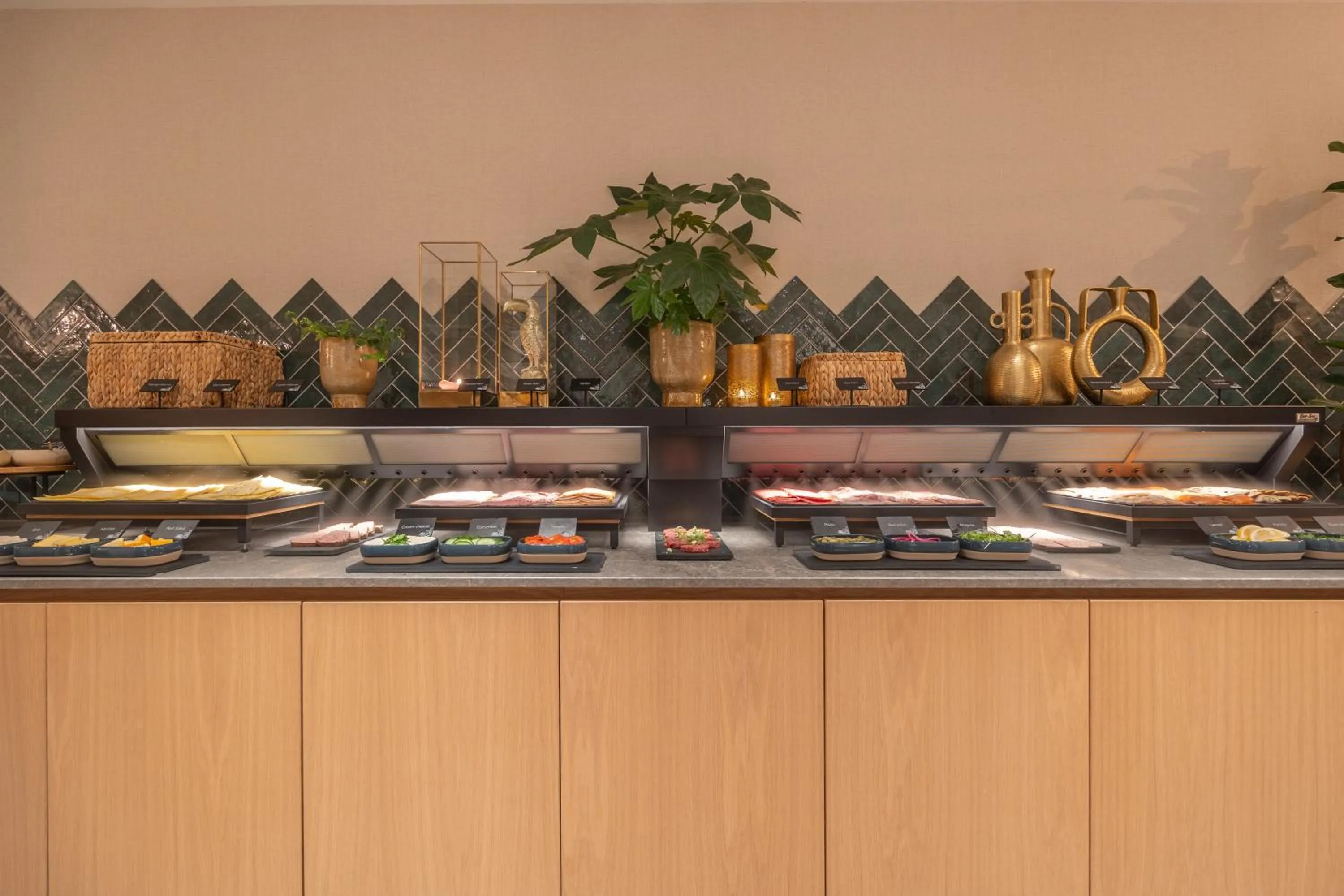 Buffet breakfast in Van der Valk hotel Den Haag Wassenaar