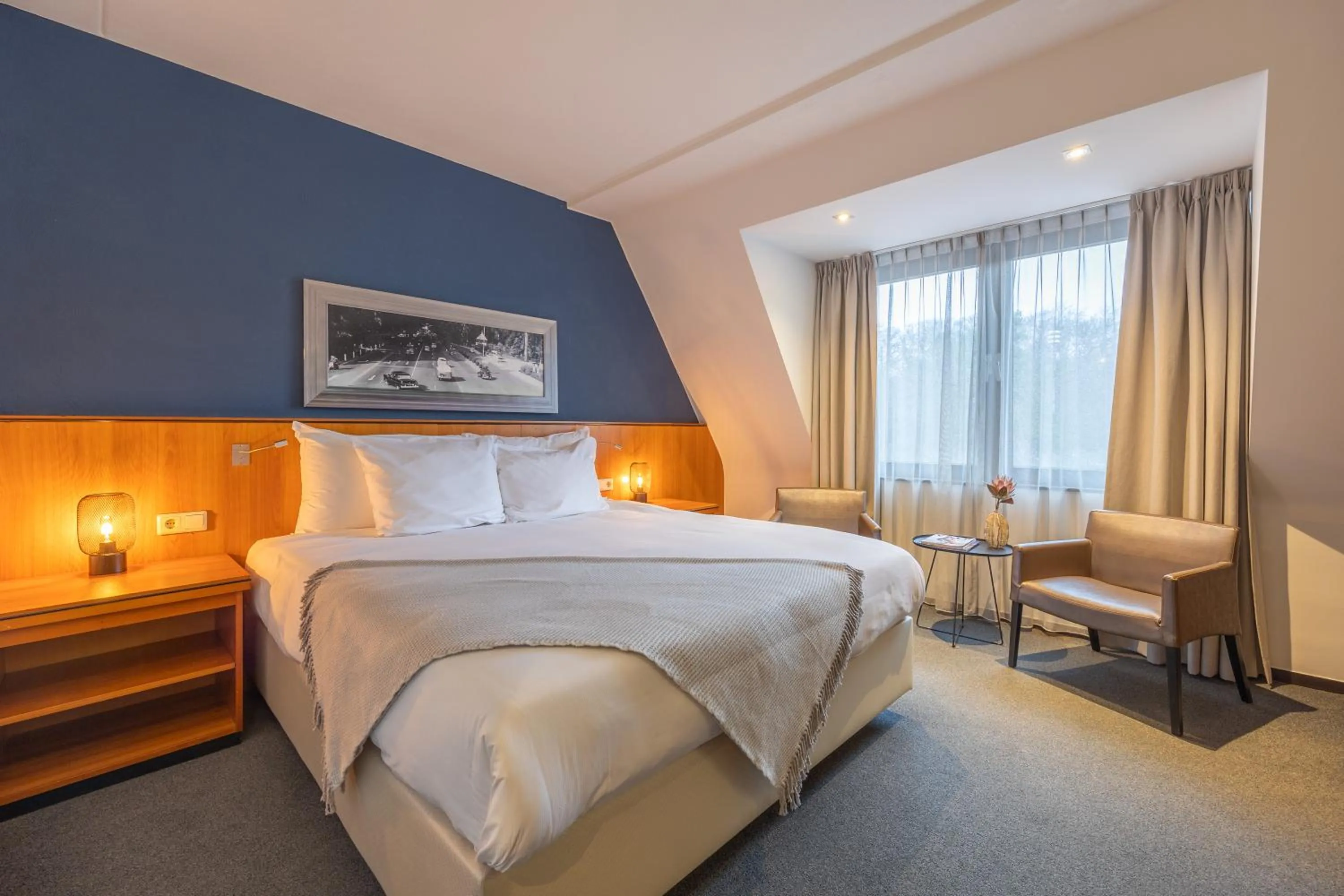 Bed in Van der Valk hotel Den Haag Wassenaar